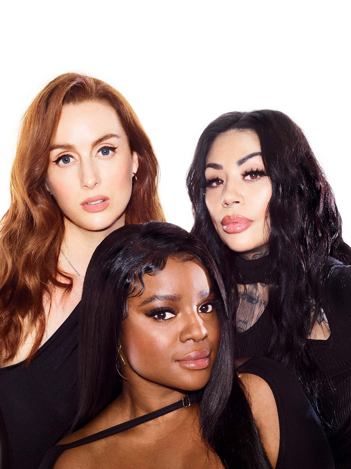 Sugababes cover The Sunday Times Style October 3rd, 2021 by Bella Howard