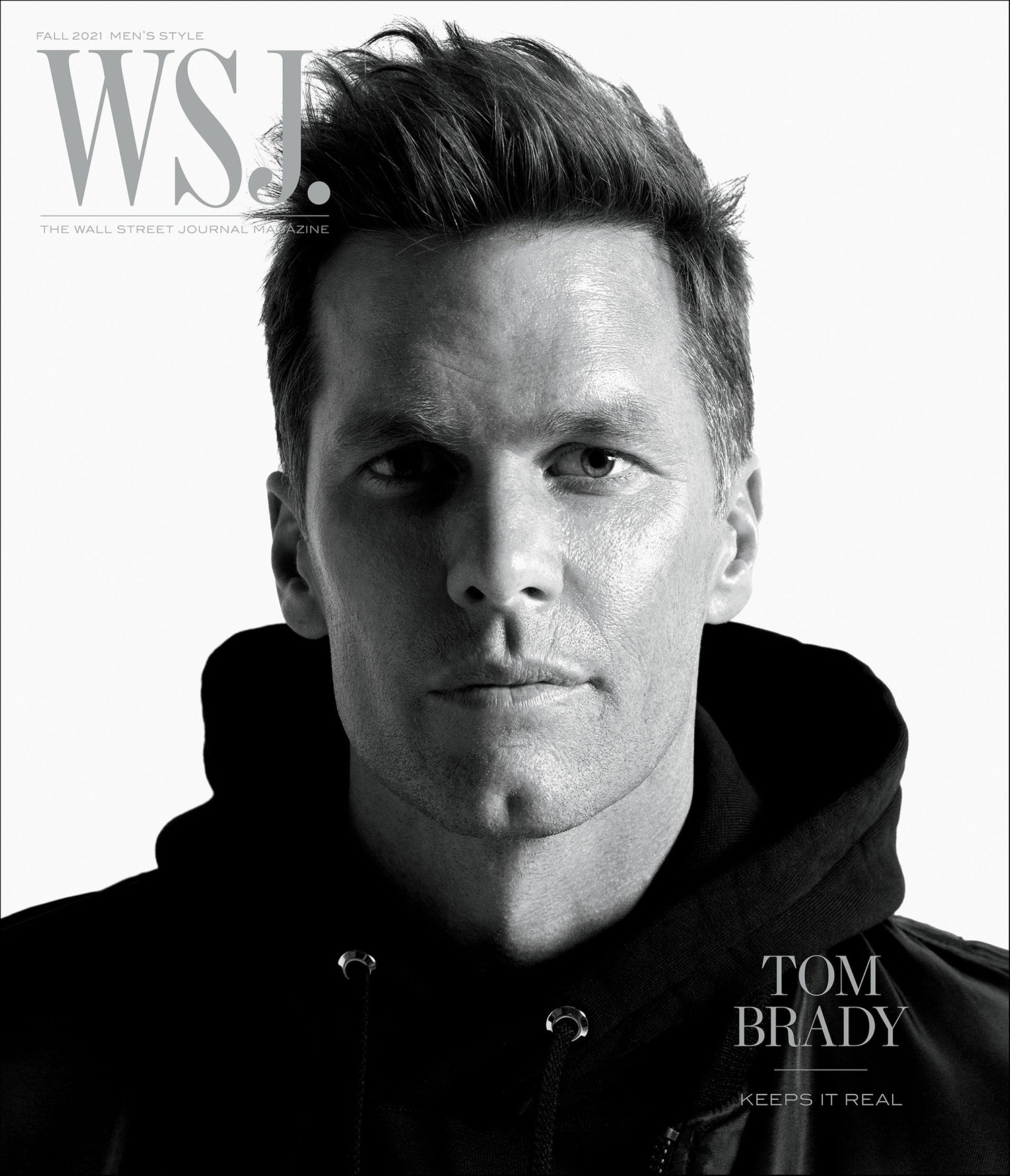 Tom Brady covers WSJ. Magazine Fall 2021 Men’s Style by Mario Sorrenti