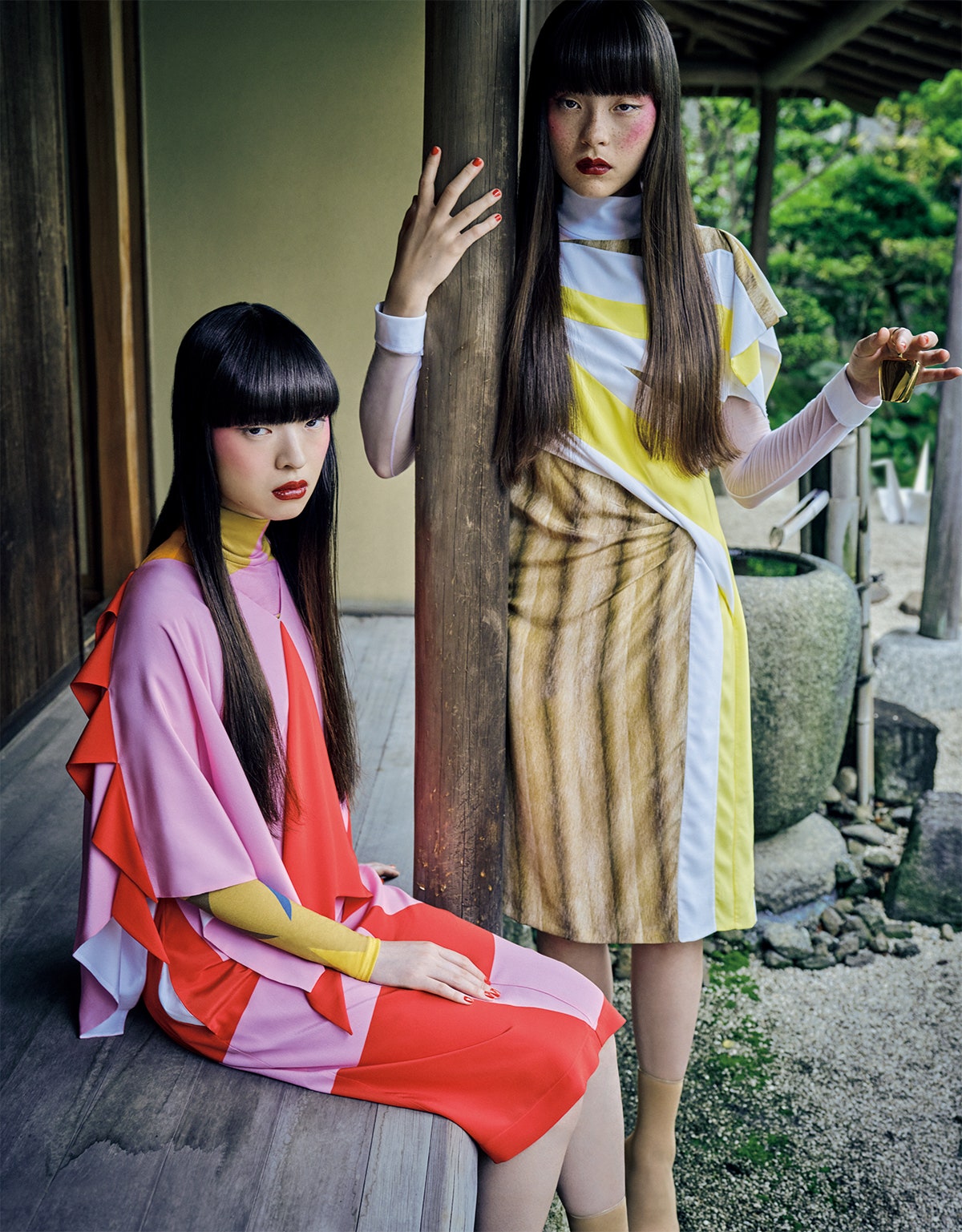 ''Twins In Fashion'' by Takay for Vogue Japan October 2021