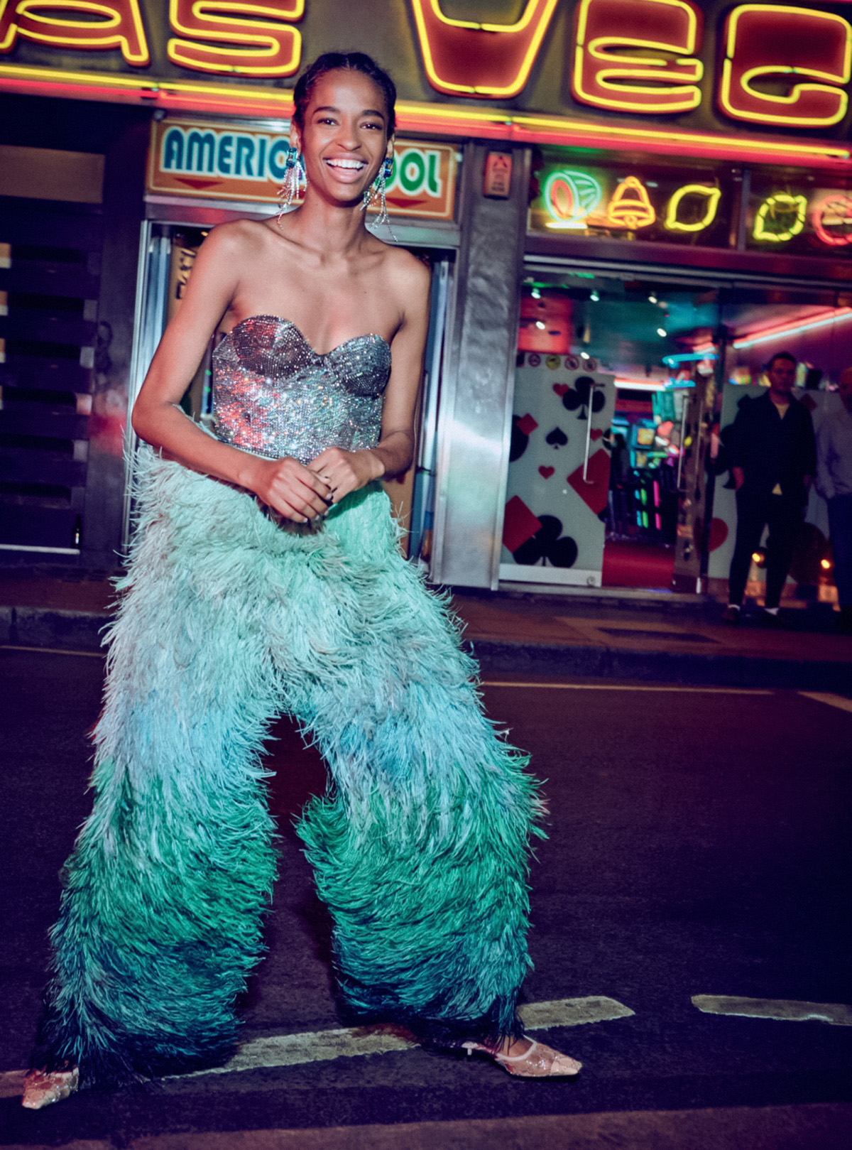 Ana Flavia by Jem Mitchell for Harper’s Bazaar UK November 2021