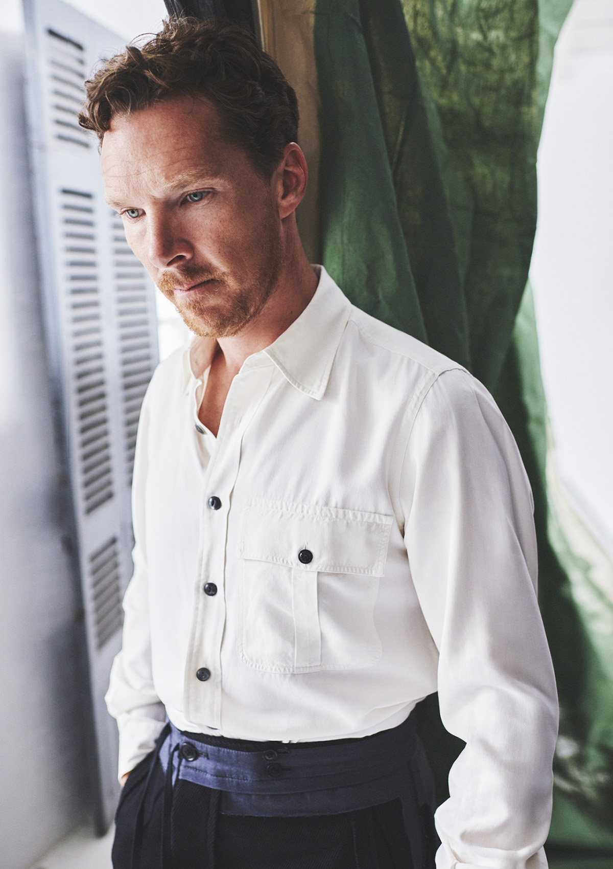 Benedict Cumberbatch covers Esquire UK Winter 2021 by Simon Emmett
