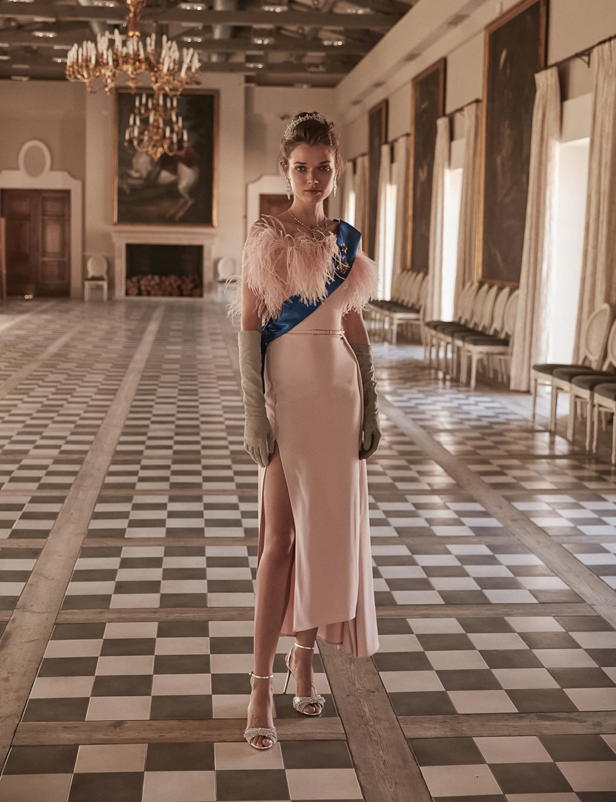 Dominika Drozdowska by Rafa Gallar for Elle Spain November 2021
