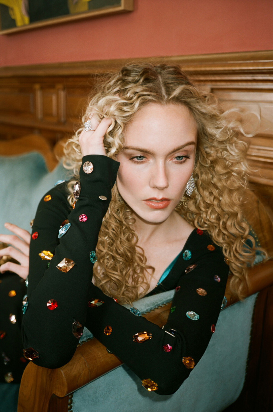 Kiki Willems covers Vogue Ukraine October 2021 by Pierre-Ange Carlotti -  fashionotography