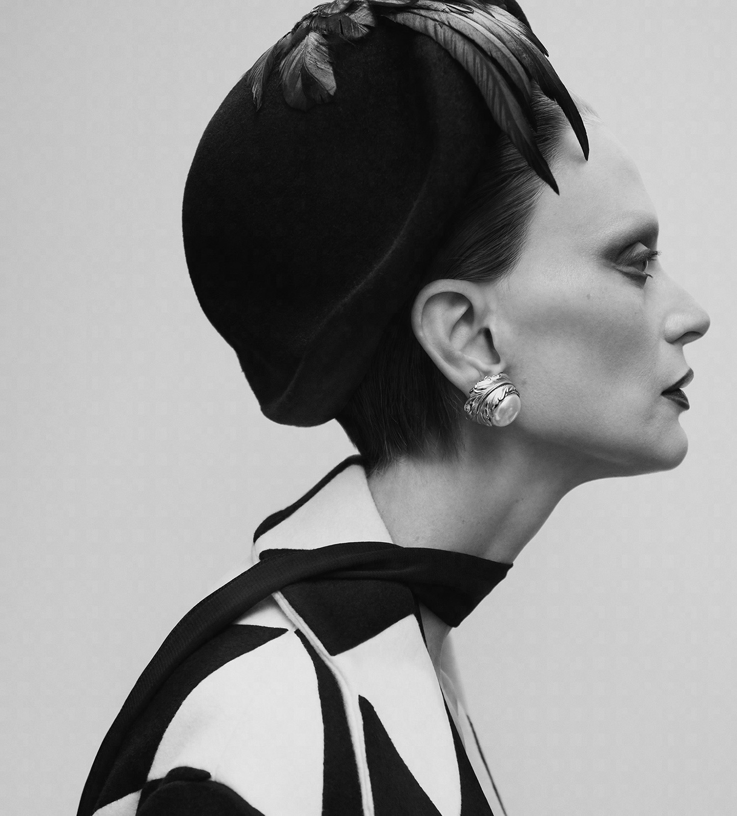 Kristen McMenamy by Mert & Marcus for British Vogue & Vogue France November 2021