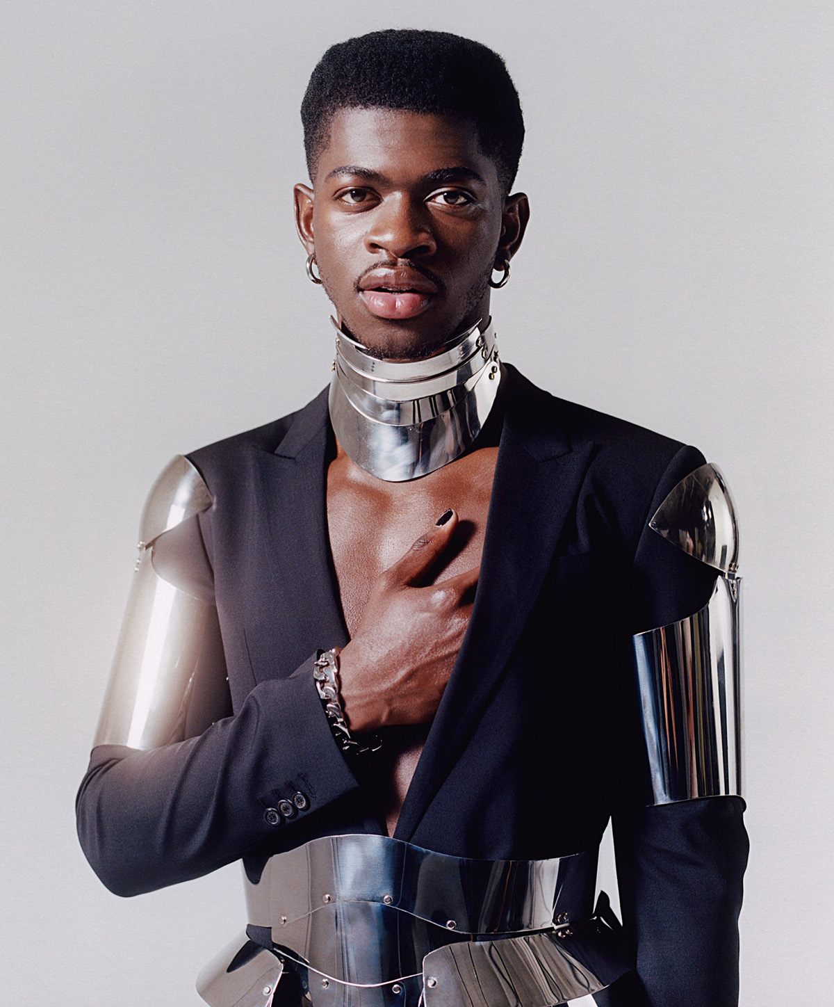 Lil Nas X covers British GQ Style Summer 2021 by Luke Gilford