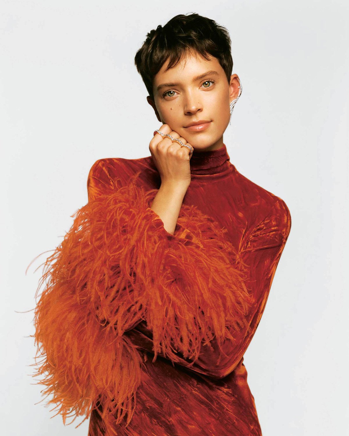 Loane Normand by Santi de Hita for The Sunday Times Style November 21st, 2021