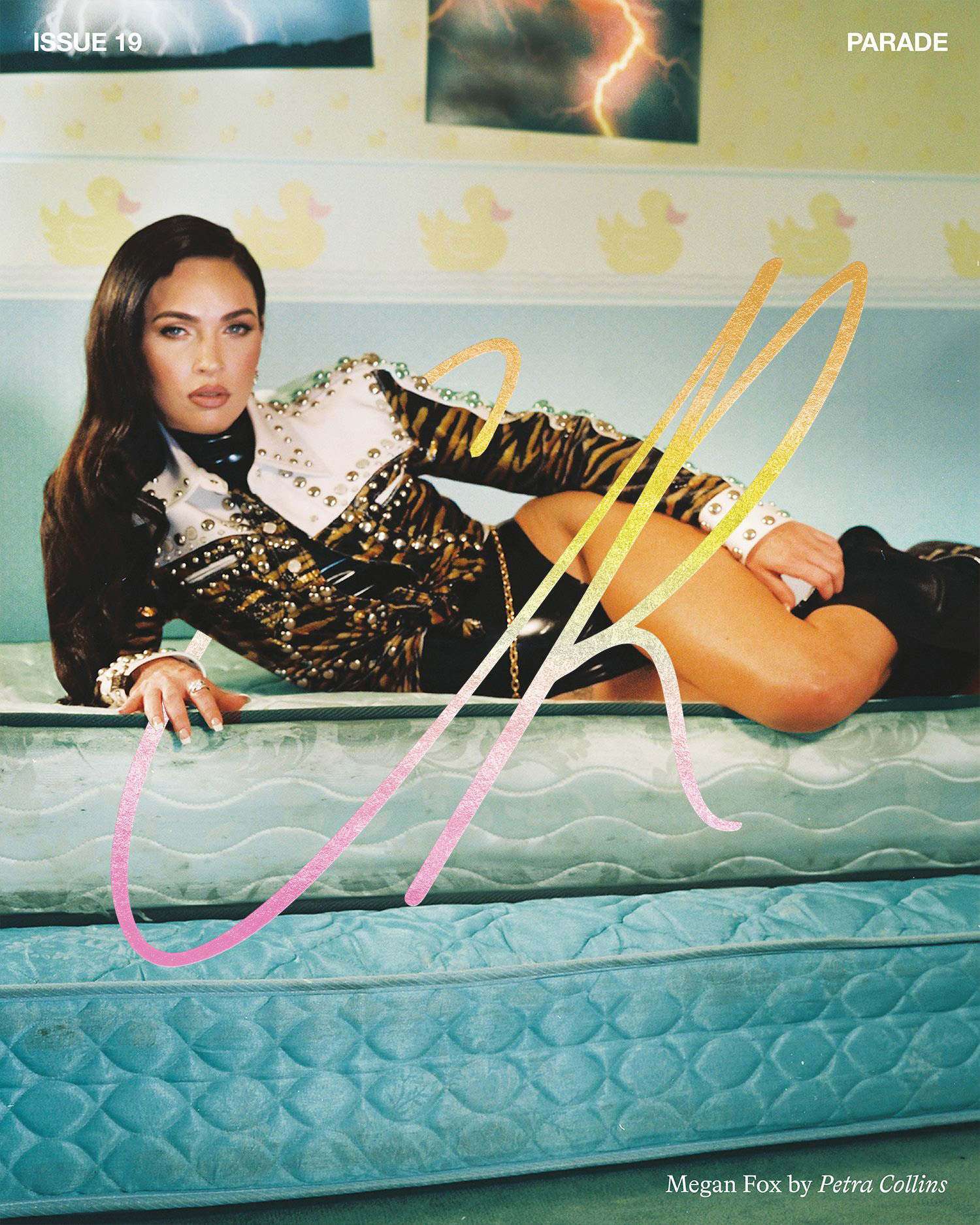 Megan Fox covers CR Fashion Book Issue 19 by Petra Collins