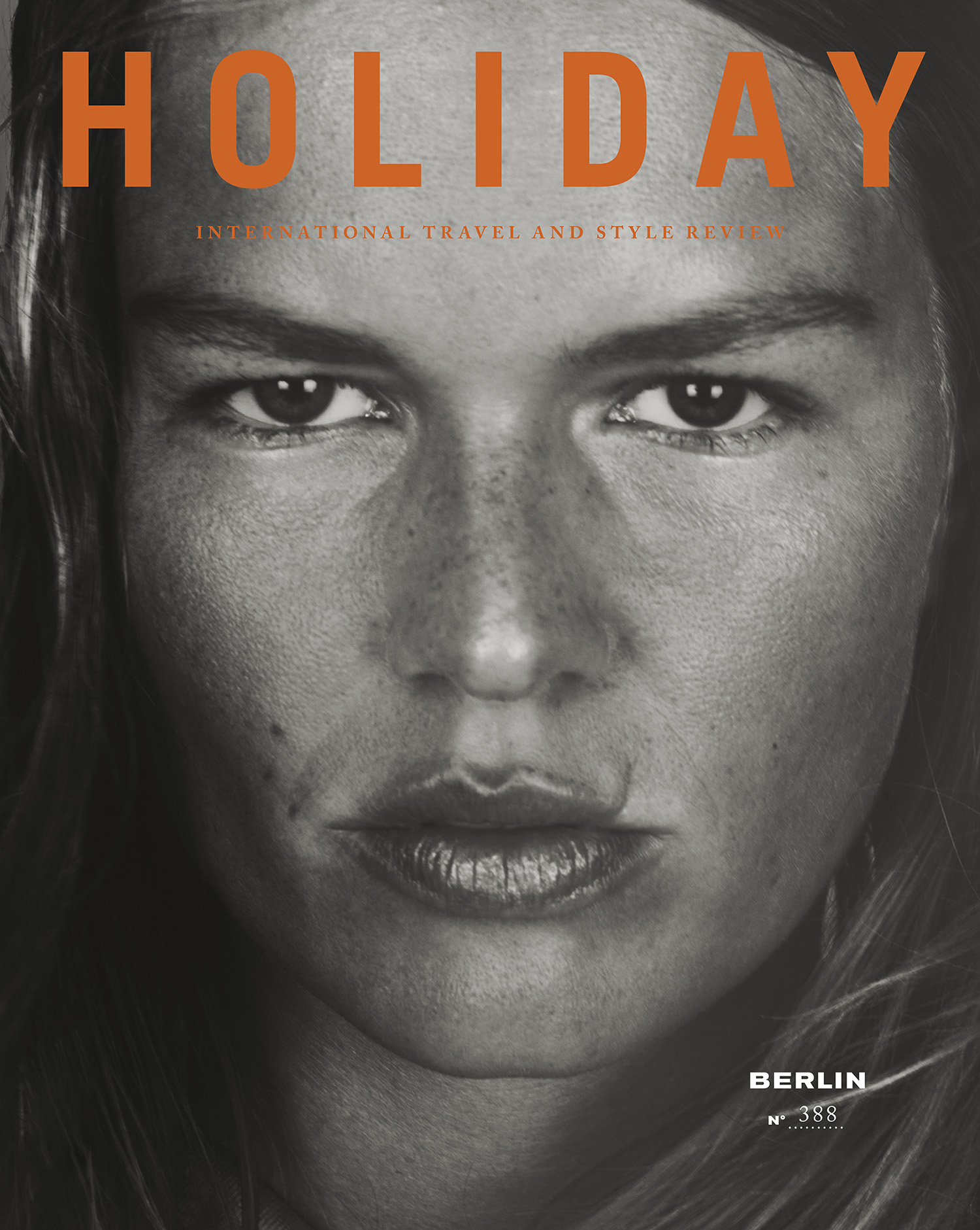 Anna Ewers covers Holiday Magazine Fall Winter 2021 by Thue Nørgaard