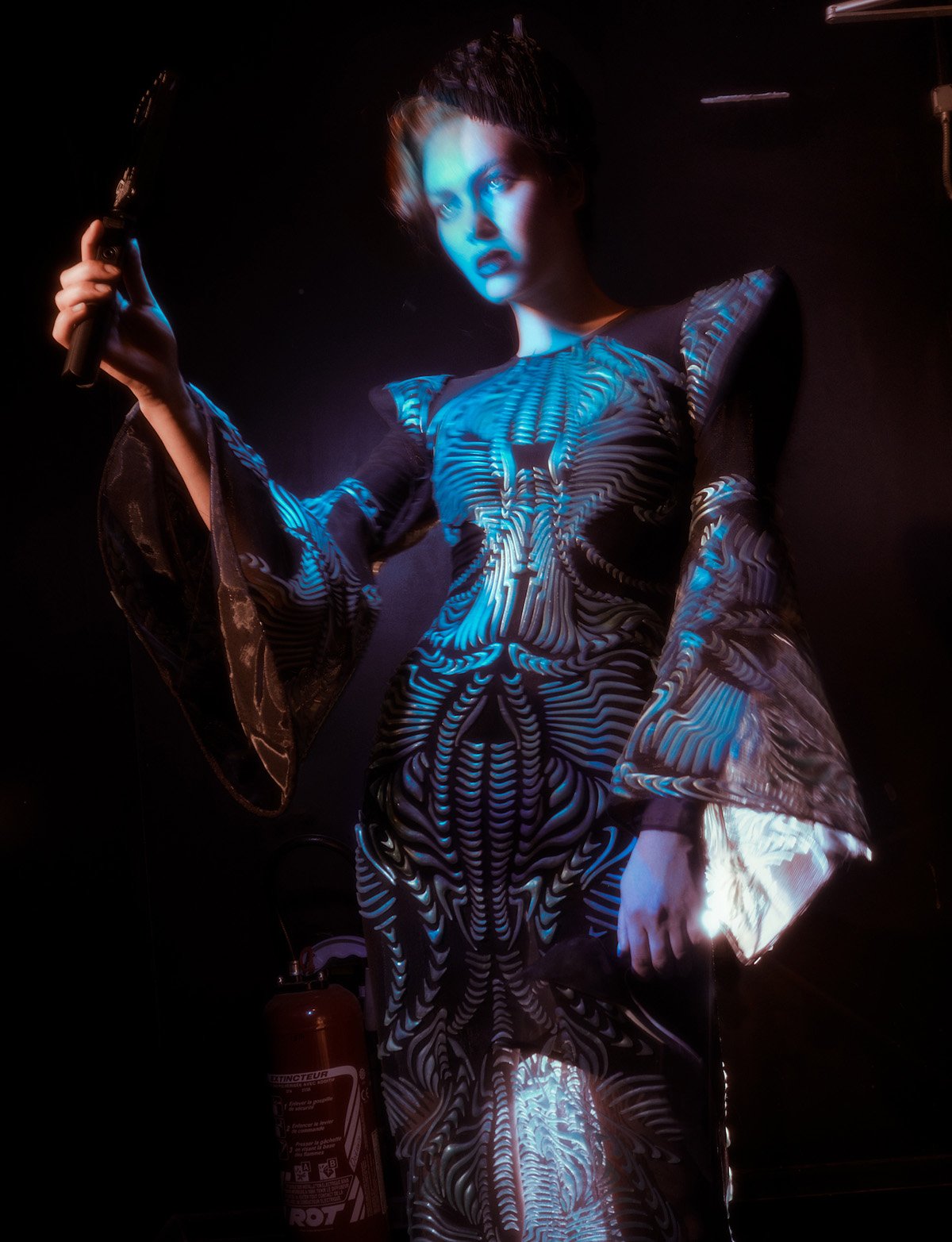 Aurika Popova covers Numéro Russia Issue 028 by Benjamin Kanarek