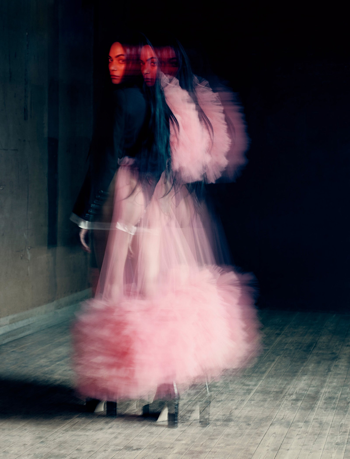 Elodie by Paolo Roversi for Vogue Italia November 2021
