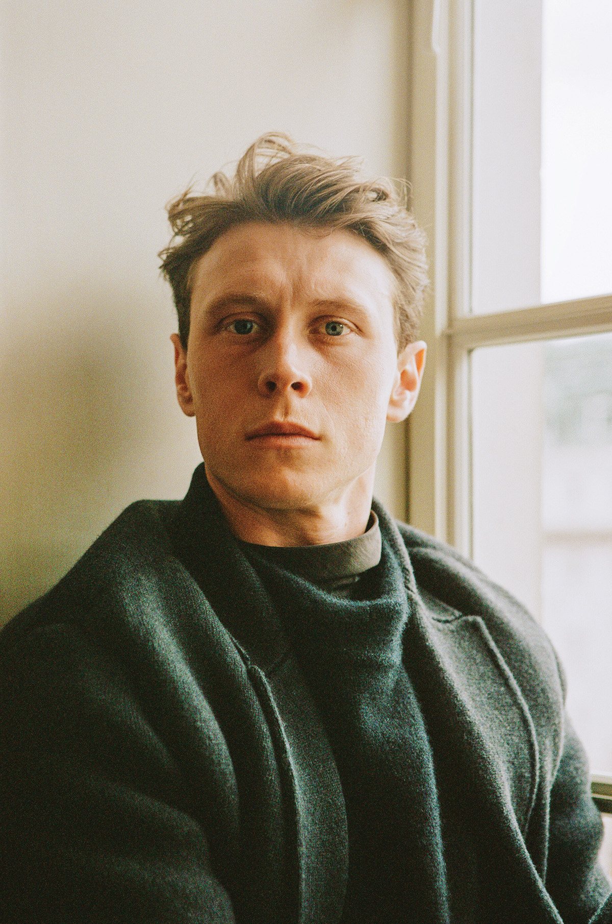 George MacKay covers Flaunt Magazine Issue 176 by Danny Kasirye
