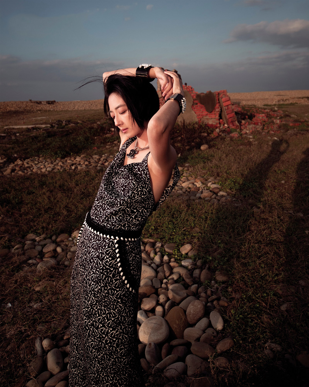Gwei Lun-Mei covers Vogue Taiwan December 2021 by Manbo Key & Chien-Wen Lin