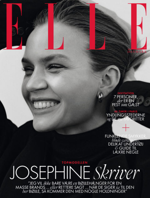 Josephine Skriver covers Elle Denmark December 2021 by Frederik Lentz ...