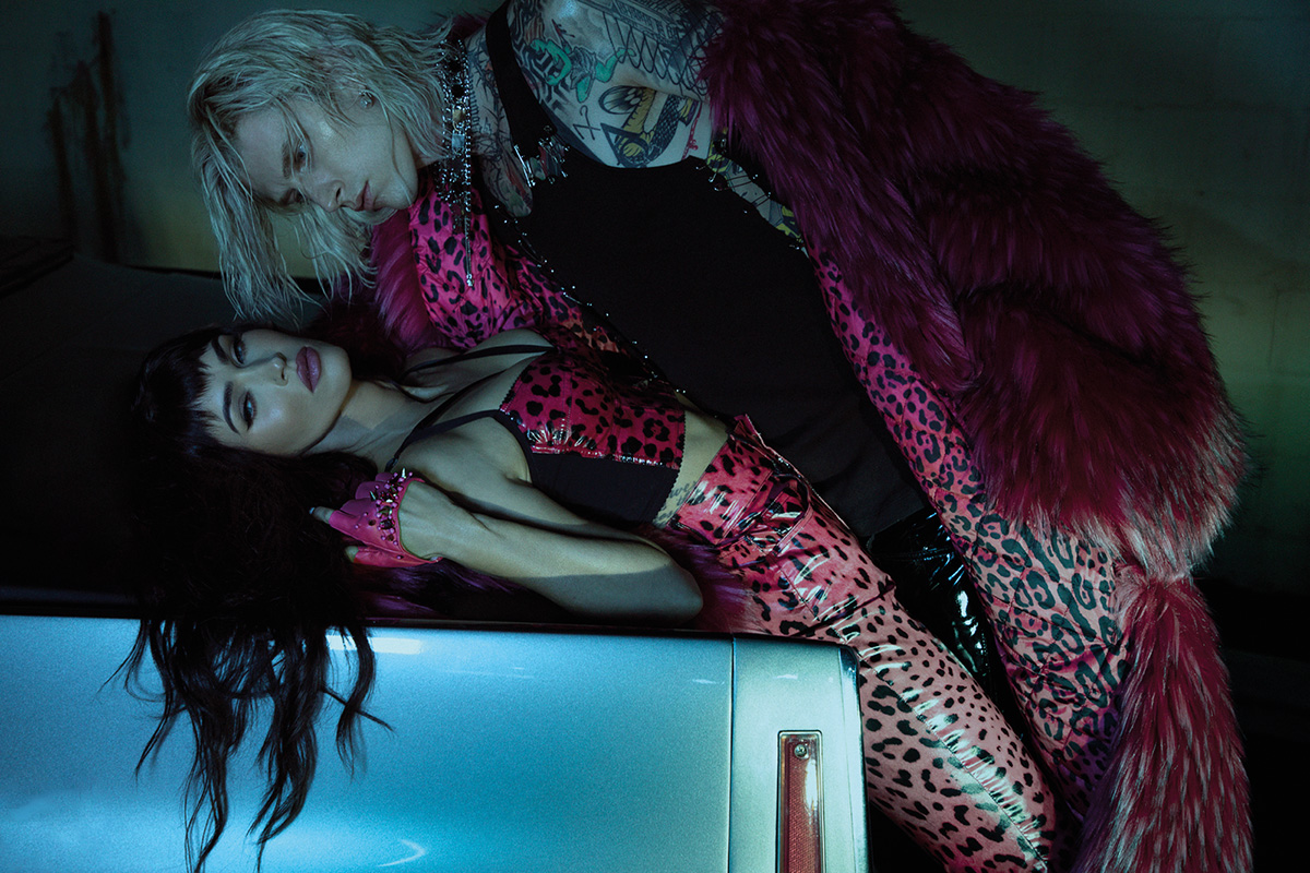 Megan Fox and Machine Gun Kelly cover British GQ Style Autumn Winter 2021 by Daniella Midenge