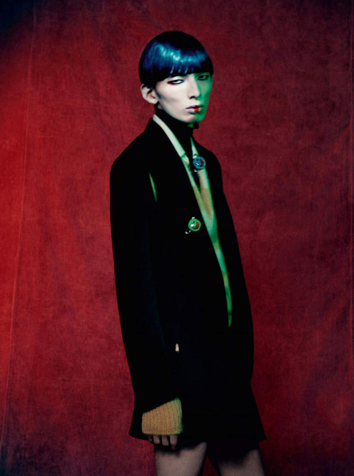 ''Mirror Image'' by Paolo Roversi for Vogue Hommes Paris Fall Winter 2021