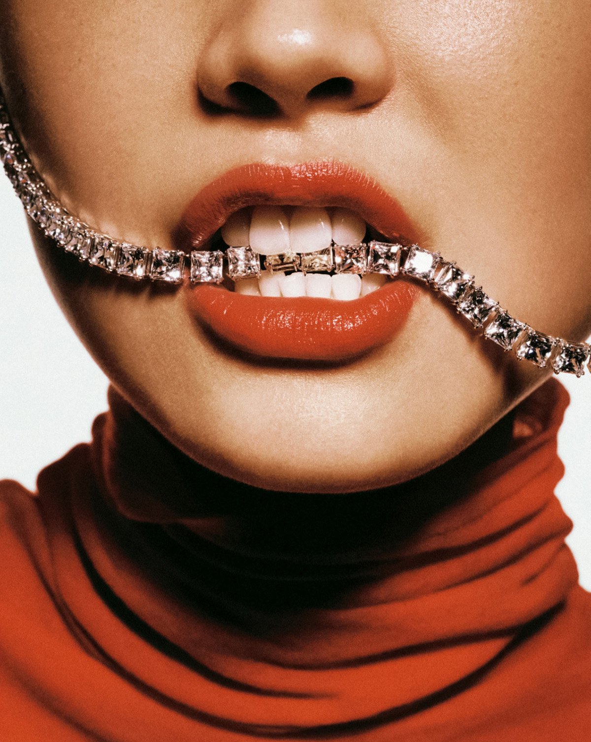 Rose Valentine and Lisa Lu by Jérémie Monnier for Marie Claire France December 2021