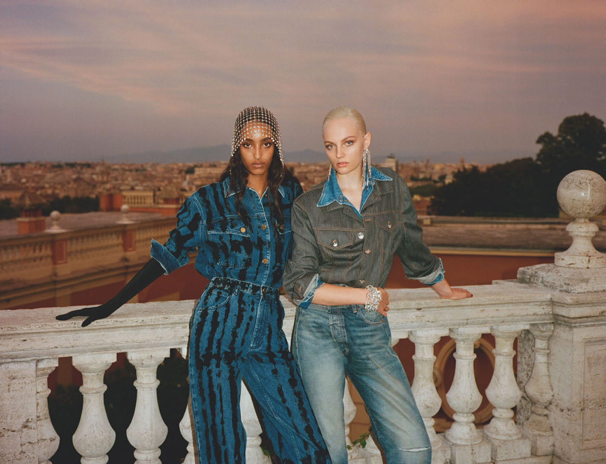 ''The Jean Genies'' by Angelo Pennetta for Vogue Global December 2021