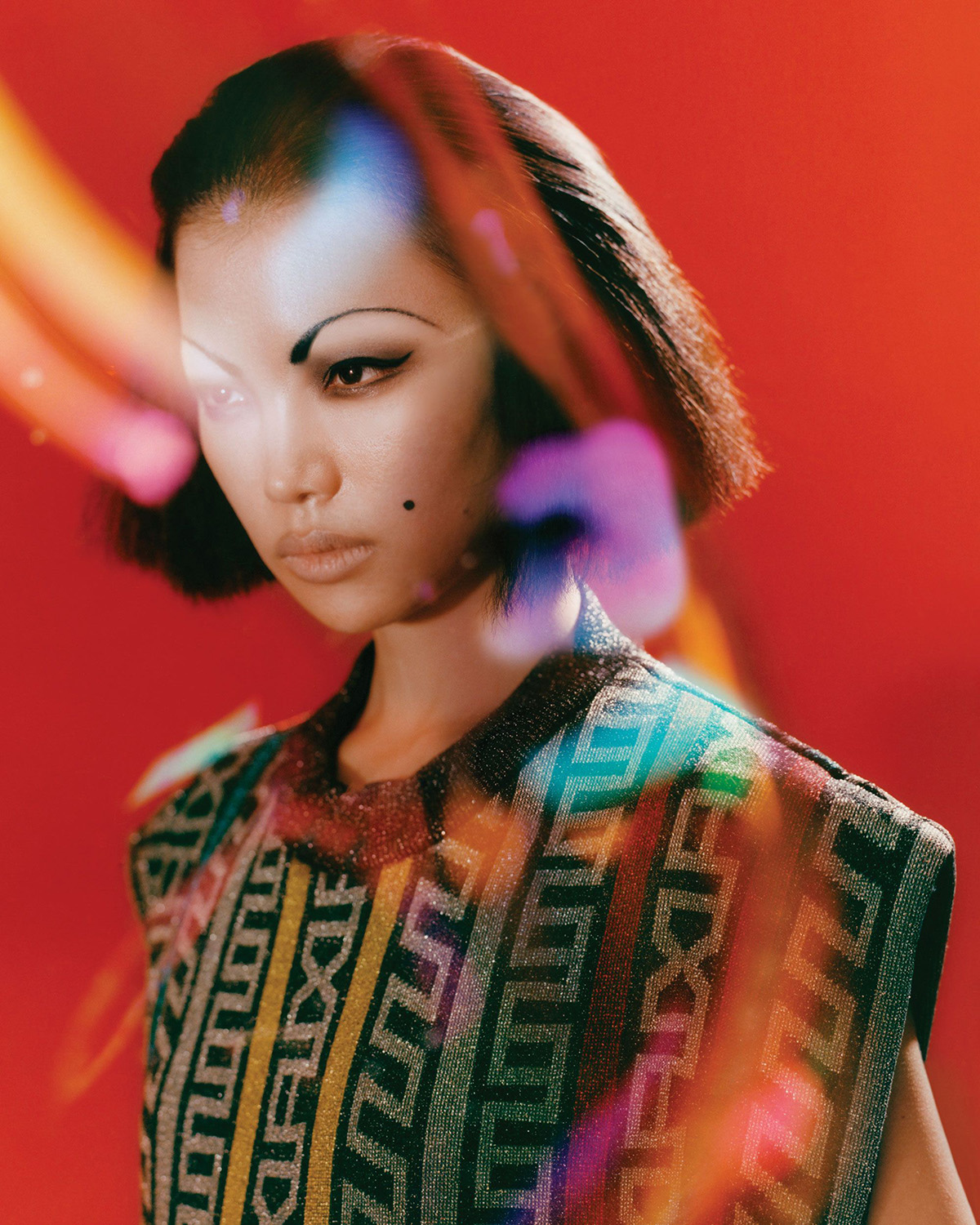 Xue Huizi in Louis Vuitton on CR Fashion Book Issue 19 by Jenny Brough