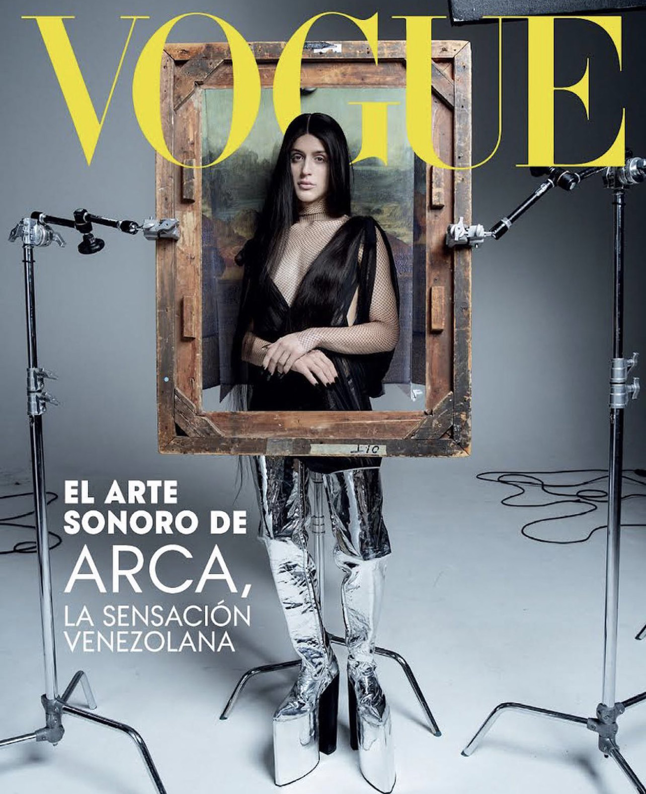 Arca covers Vogue Mexico & Latin America December 2021 January 2022 by Tim Walker