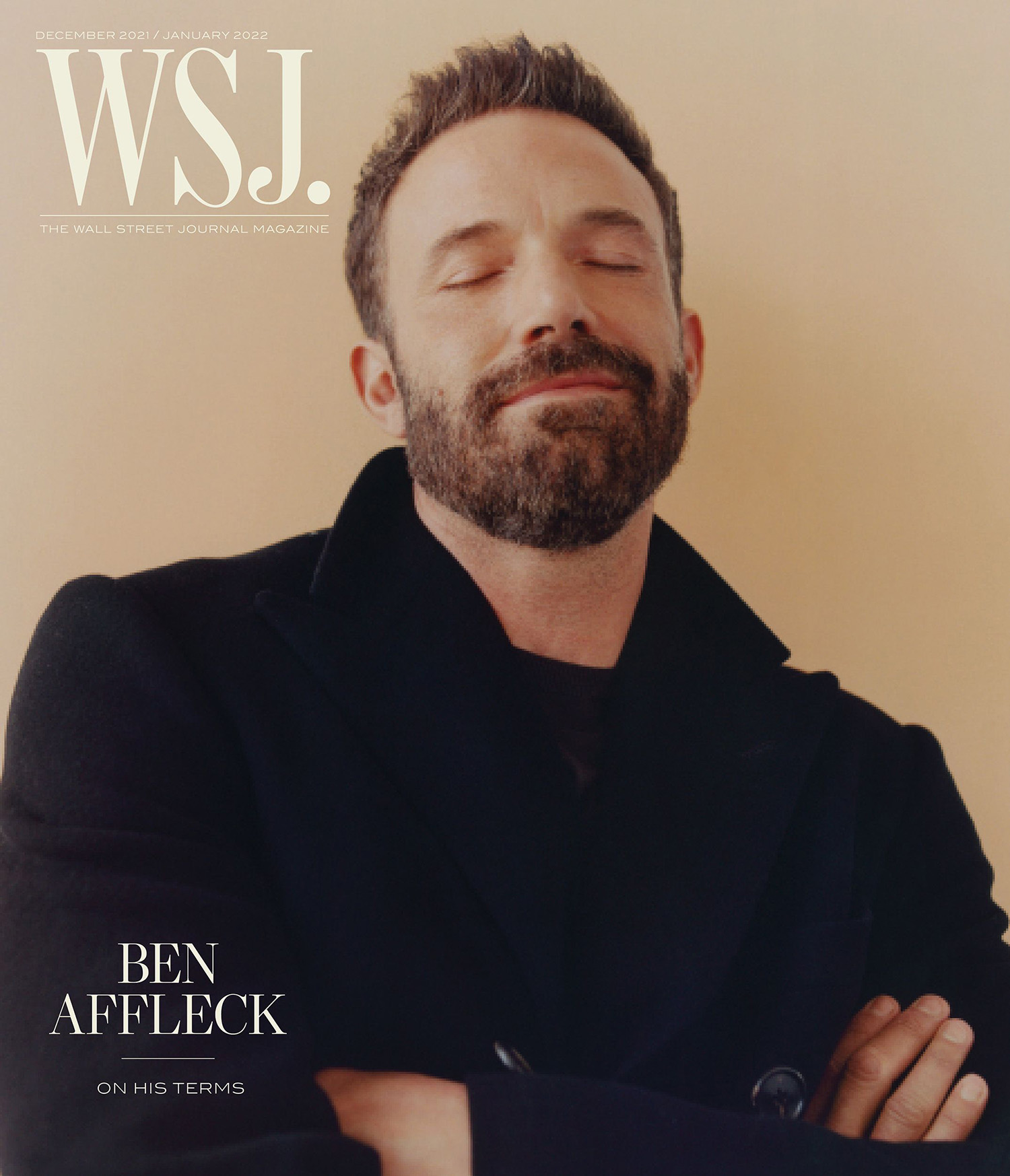 Ben Affleck covers WSJ. Magazine December 2021/January 2022 by Micaiah Carter