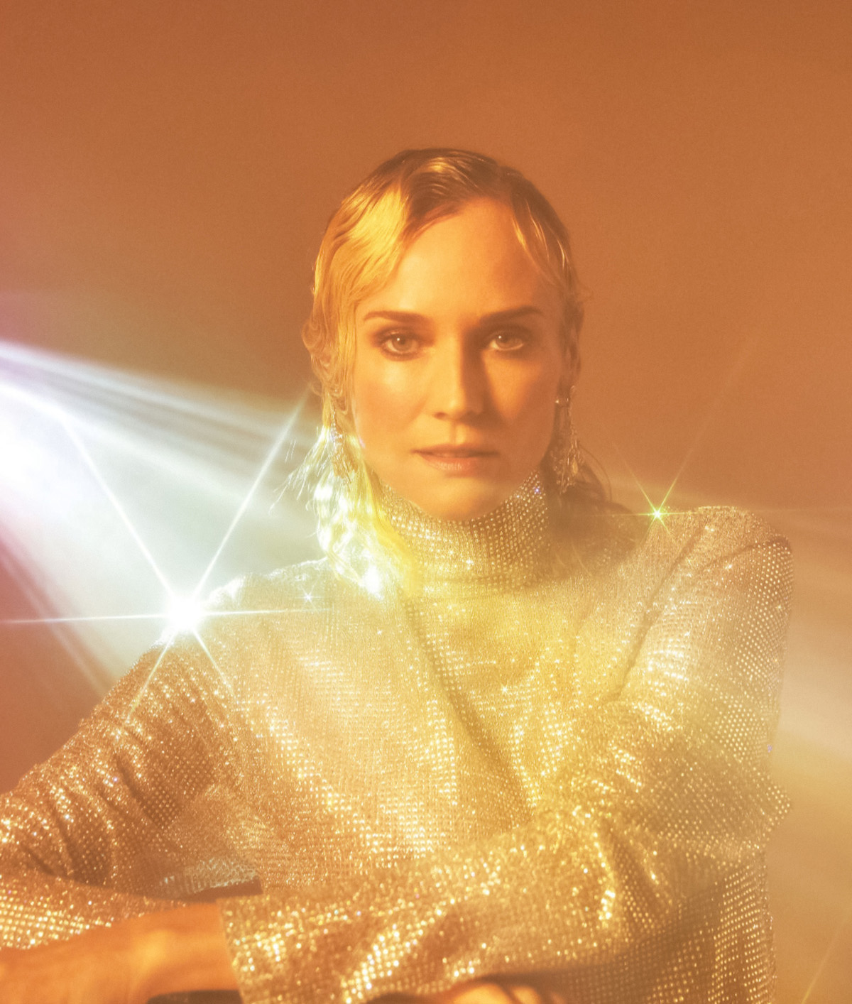 Diane Kruger covers Marie Claire France January 2022 by Mehdi Sef