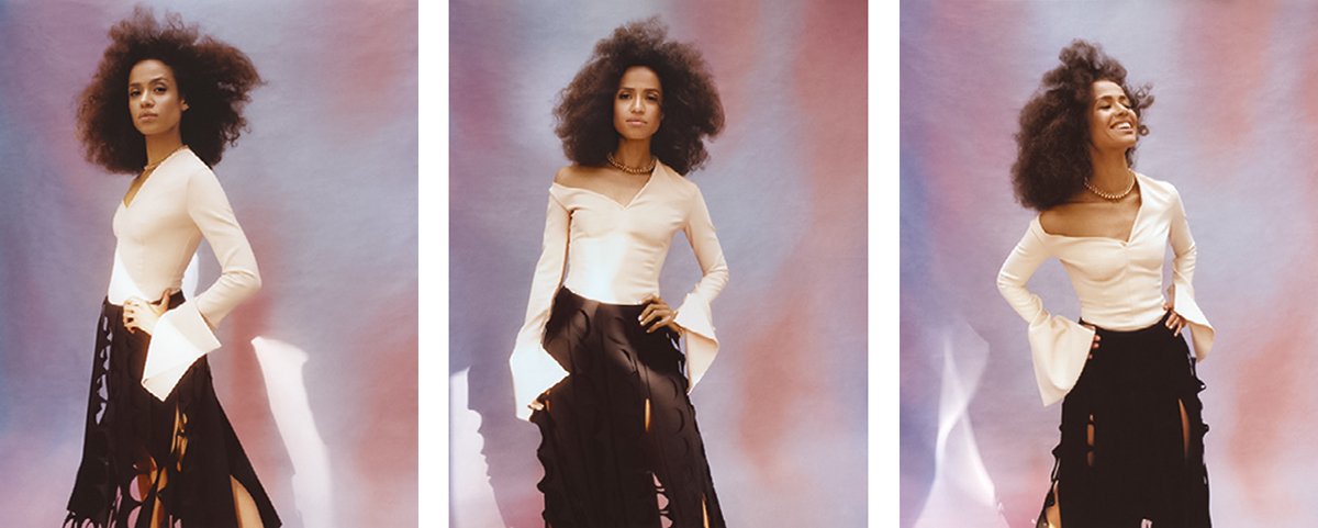 Gugu Mbatha-Raw covers Glass Magazine Winter 2021 by Nick Thompson