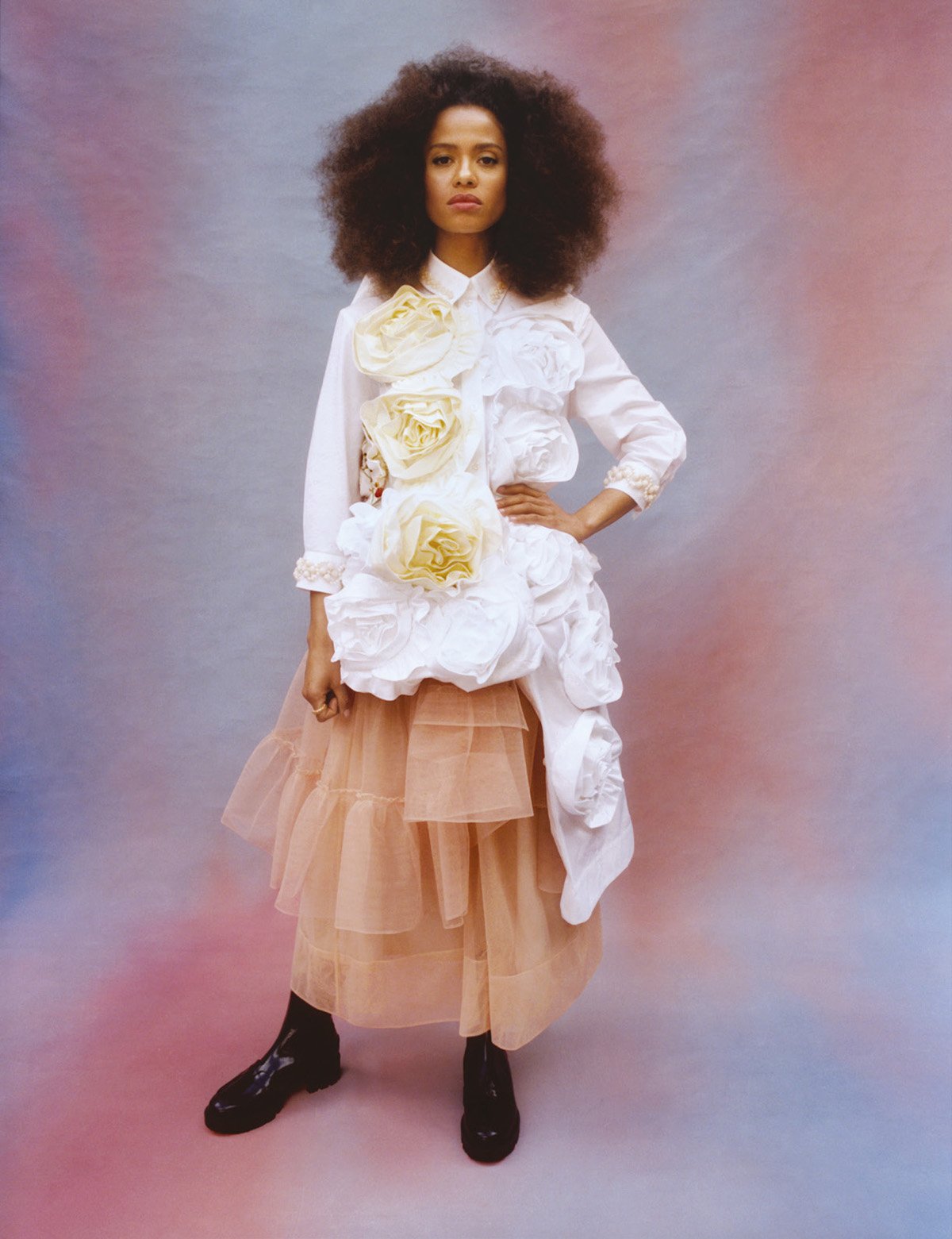 Gugu Mbatha-Raw covers Glass Magazine Winter 2021 by Nick Thompson