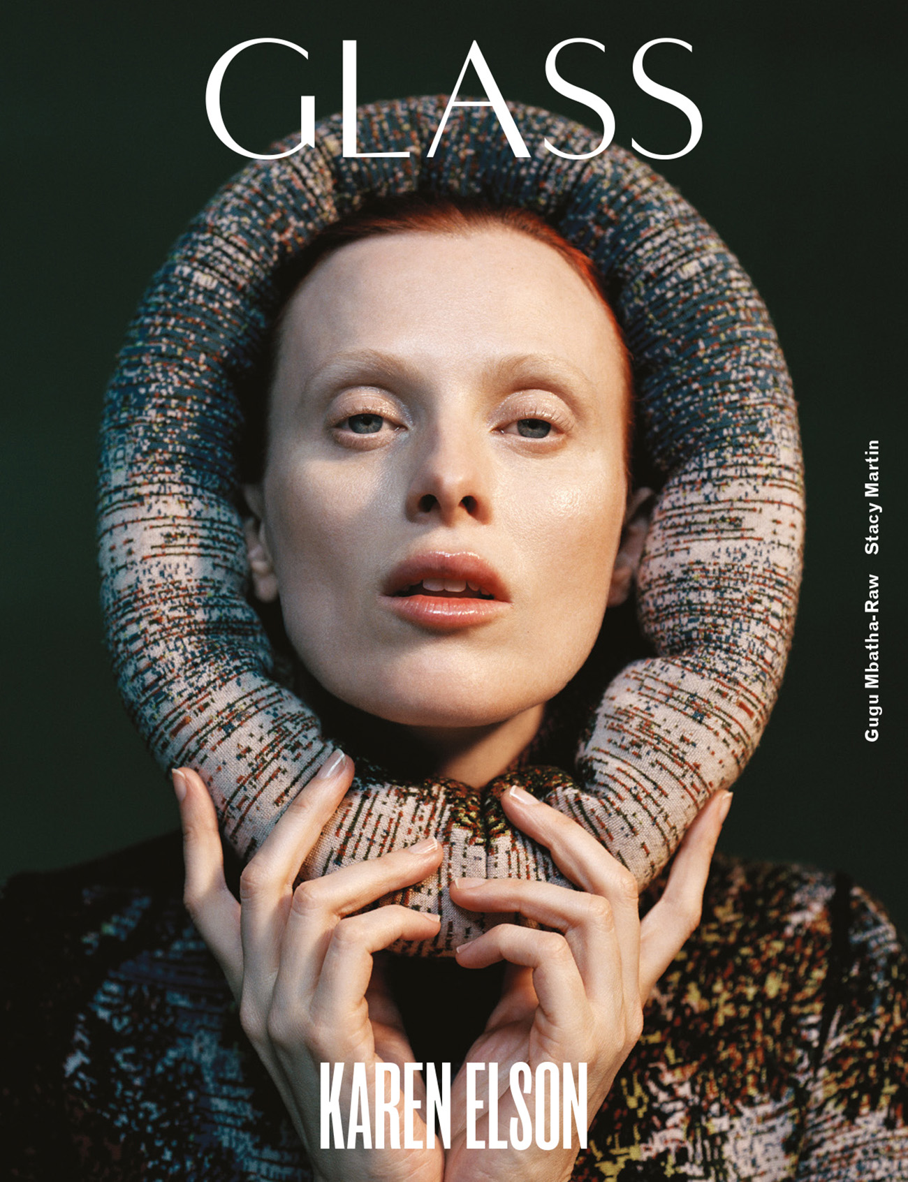 Karen Elson covers Glass Magazine Winter 2021 by Emma Dalzell-Khan