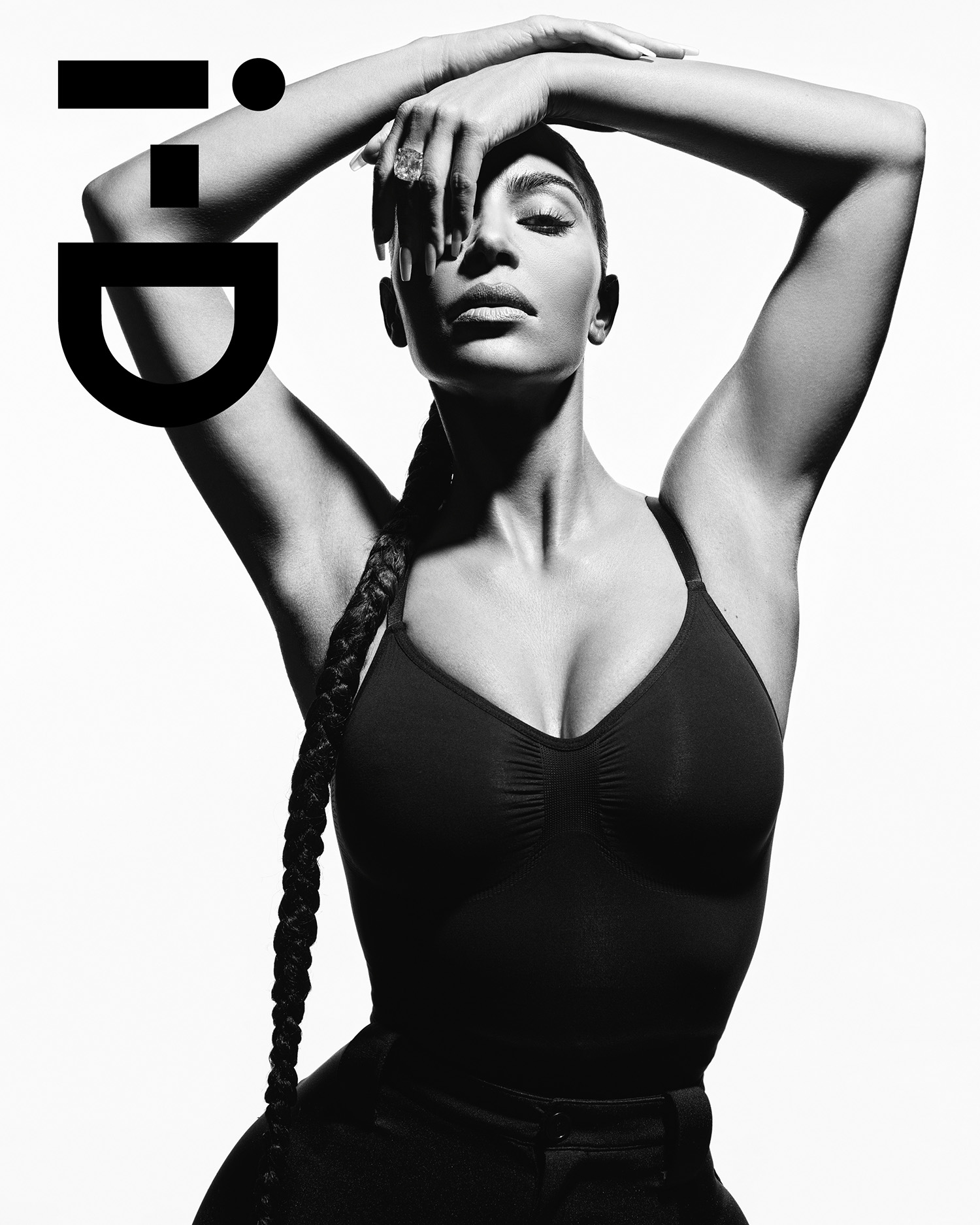 Kim Kardashian West covers i-D Magazine Issue 366 by Mario Sorrenti
