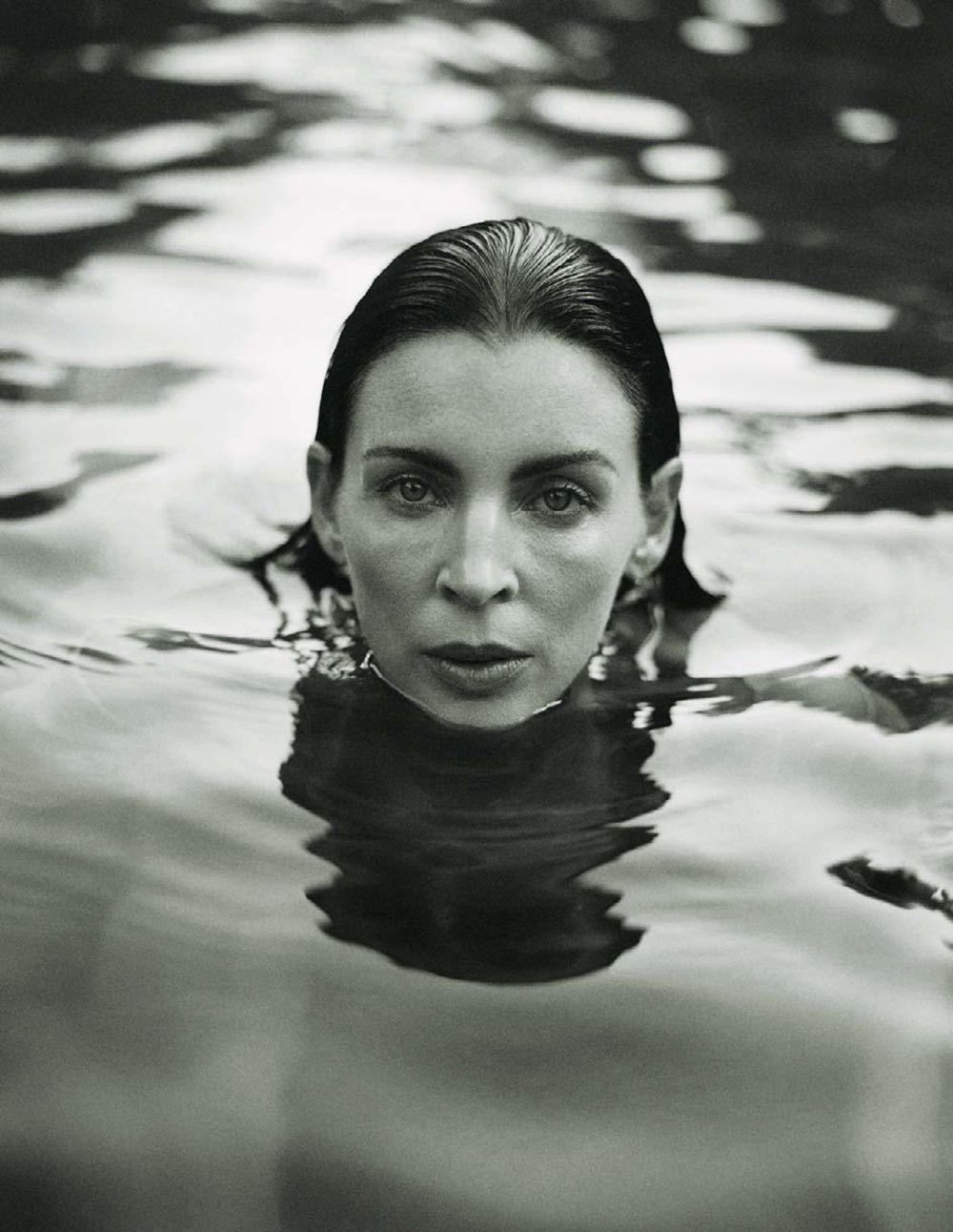 Liberty Ross in Saint Laurent on The Sunday Times Style January 9th, 2022 cover by Olivia Malone