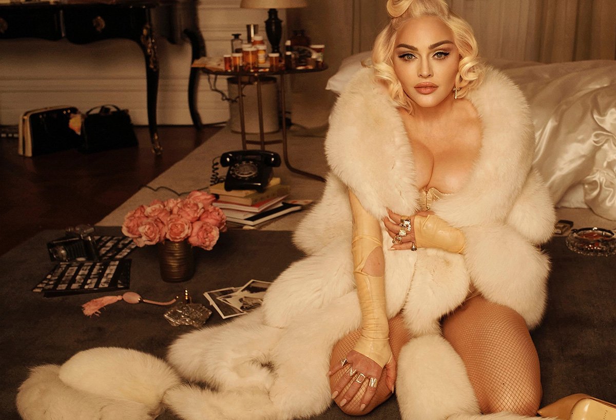 Madonna covers V Magazine Winter 2021 by Steven Klein
