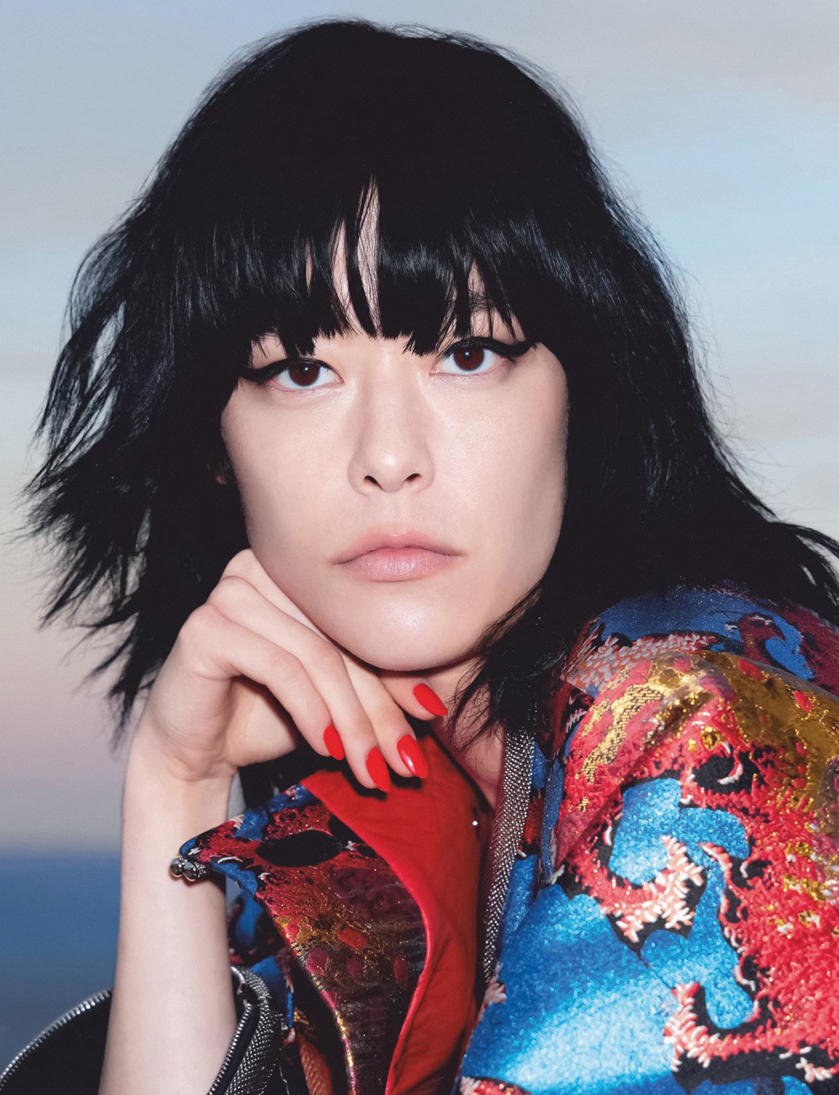 Mae Lapres by Claire Rothstein for Harper’s Bazaar Singapore January 2022