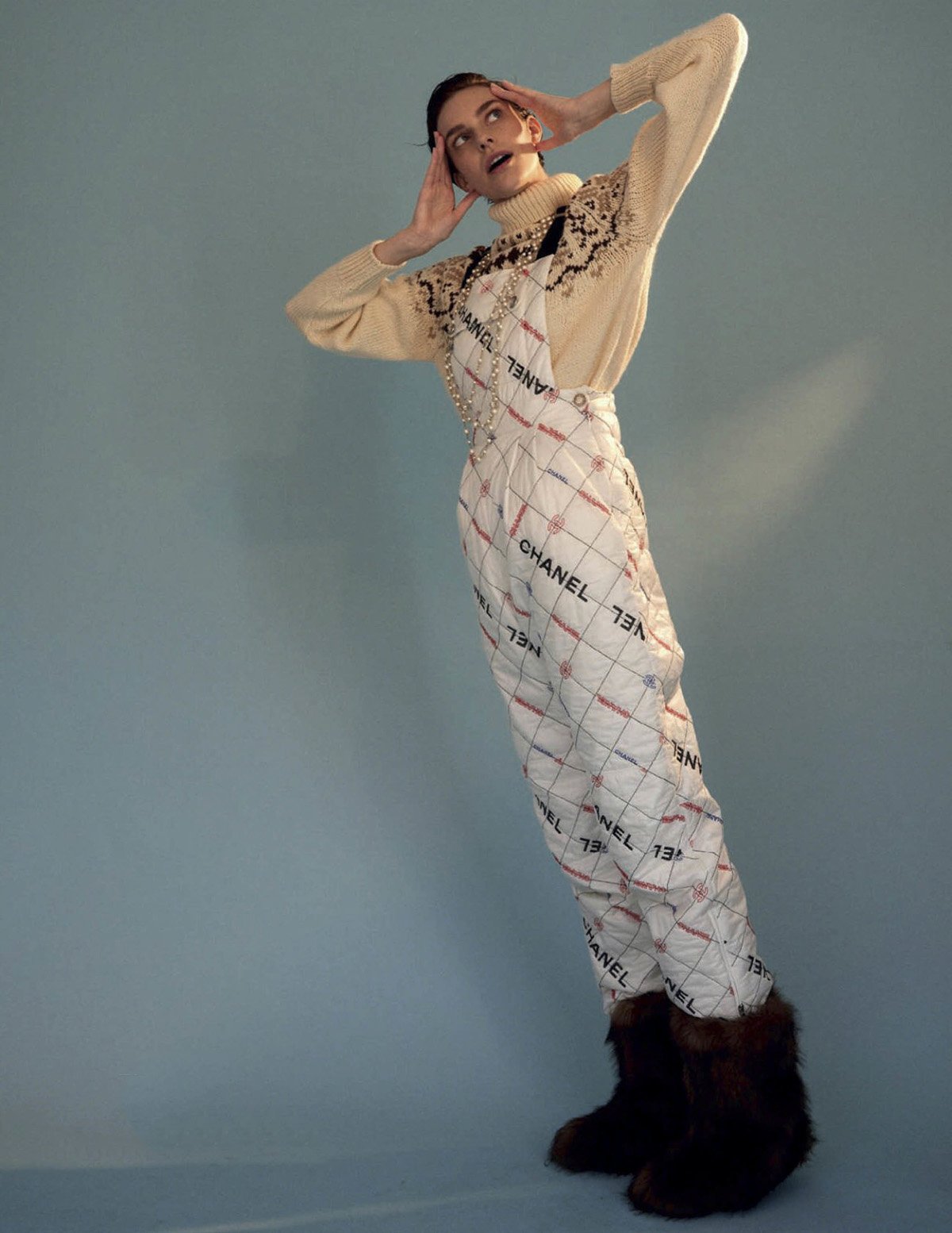 Naomi van Kampen by Fede Delibes for Harper’s Bazaar Spain January 2022