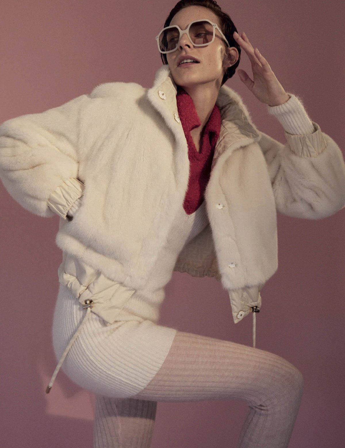 Naomi van Kampen by Fede Delibes for Harper’s Bazaar Spain January 2022