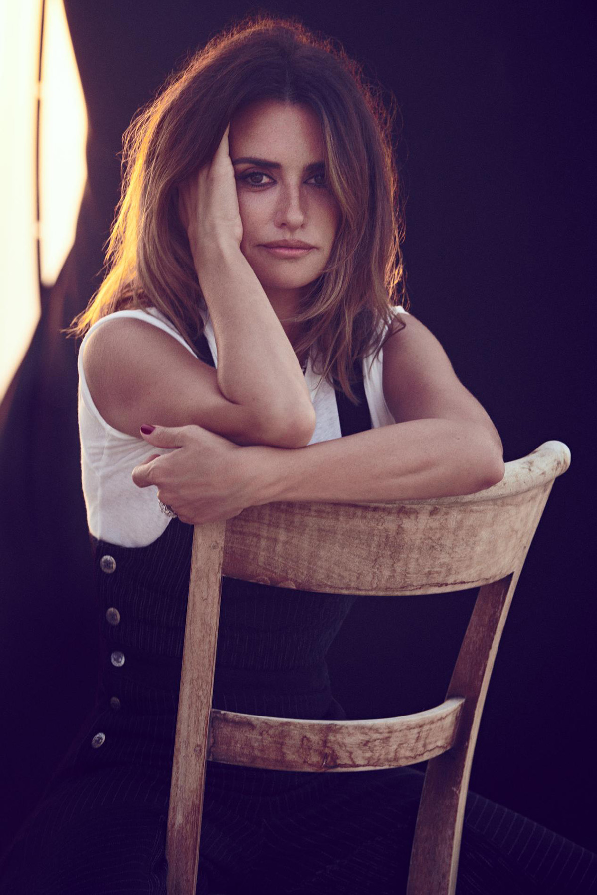 Penélope Cruz in Chanel on Madame Figaro January 14th, 2022 by Matthew Brookes