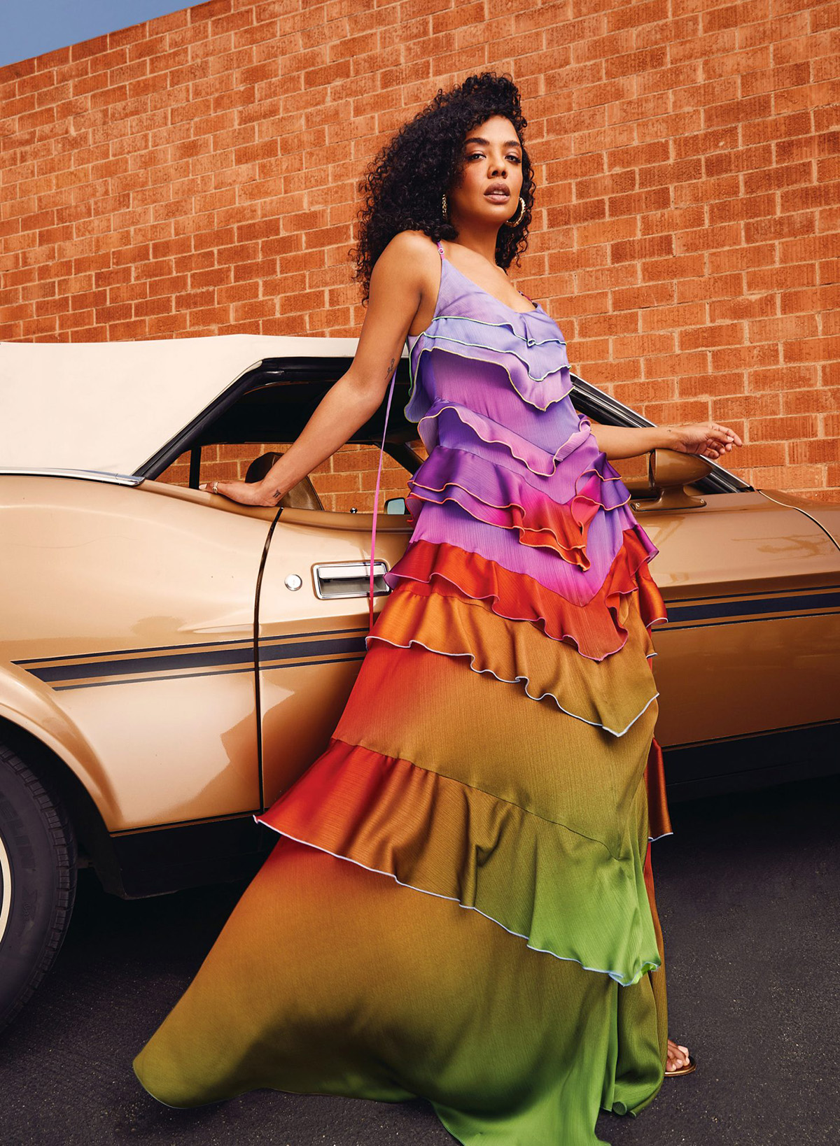 Tessa Thompson covers InStyle US December 2021/January 2022 Digital Edition by AB+DM