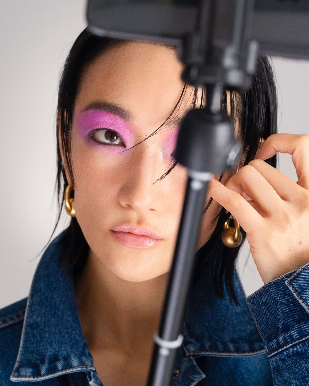 Ai Tominaga covers Vogue Beauty Japan February 2022 by Masami Naruo