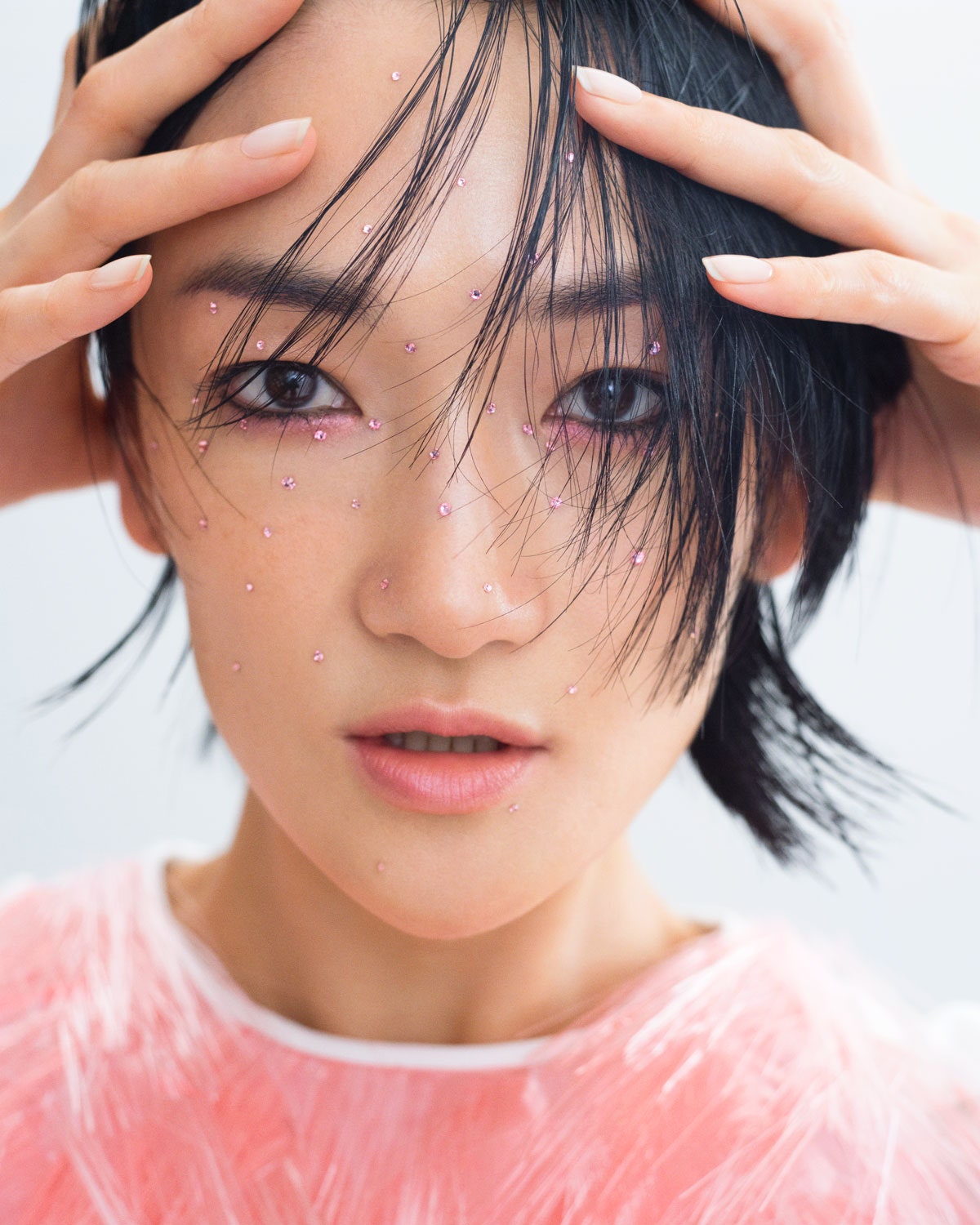 Ai Tominaga covers Vogue Beauty Japan February 2022 by Masami Naruo