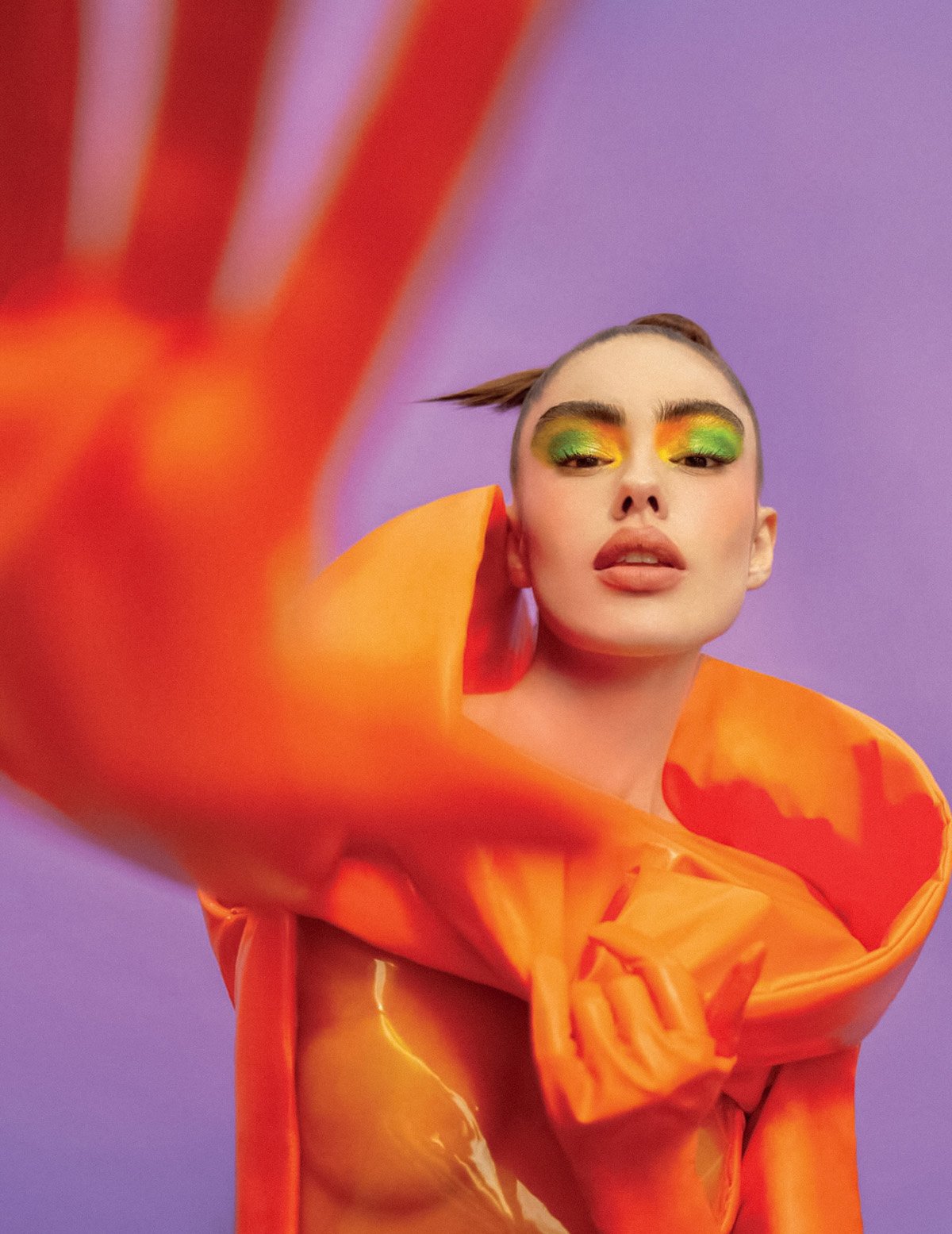 Ainhoa Larretxi by Álvaro Gracia for Harper’s Bazaar Spain February 2022