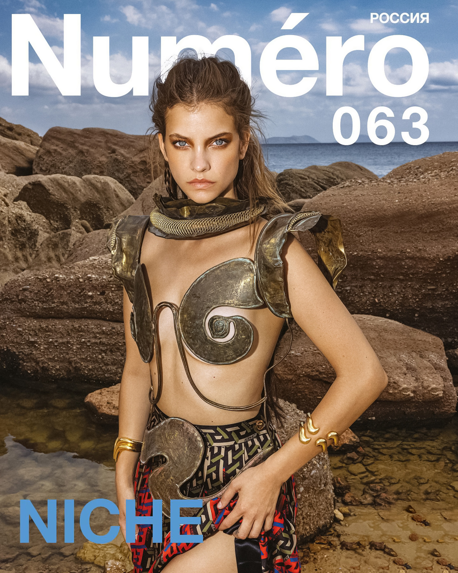 Barbara Palvin covers Numéro Russia Issue 063 by George Livieratos