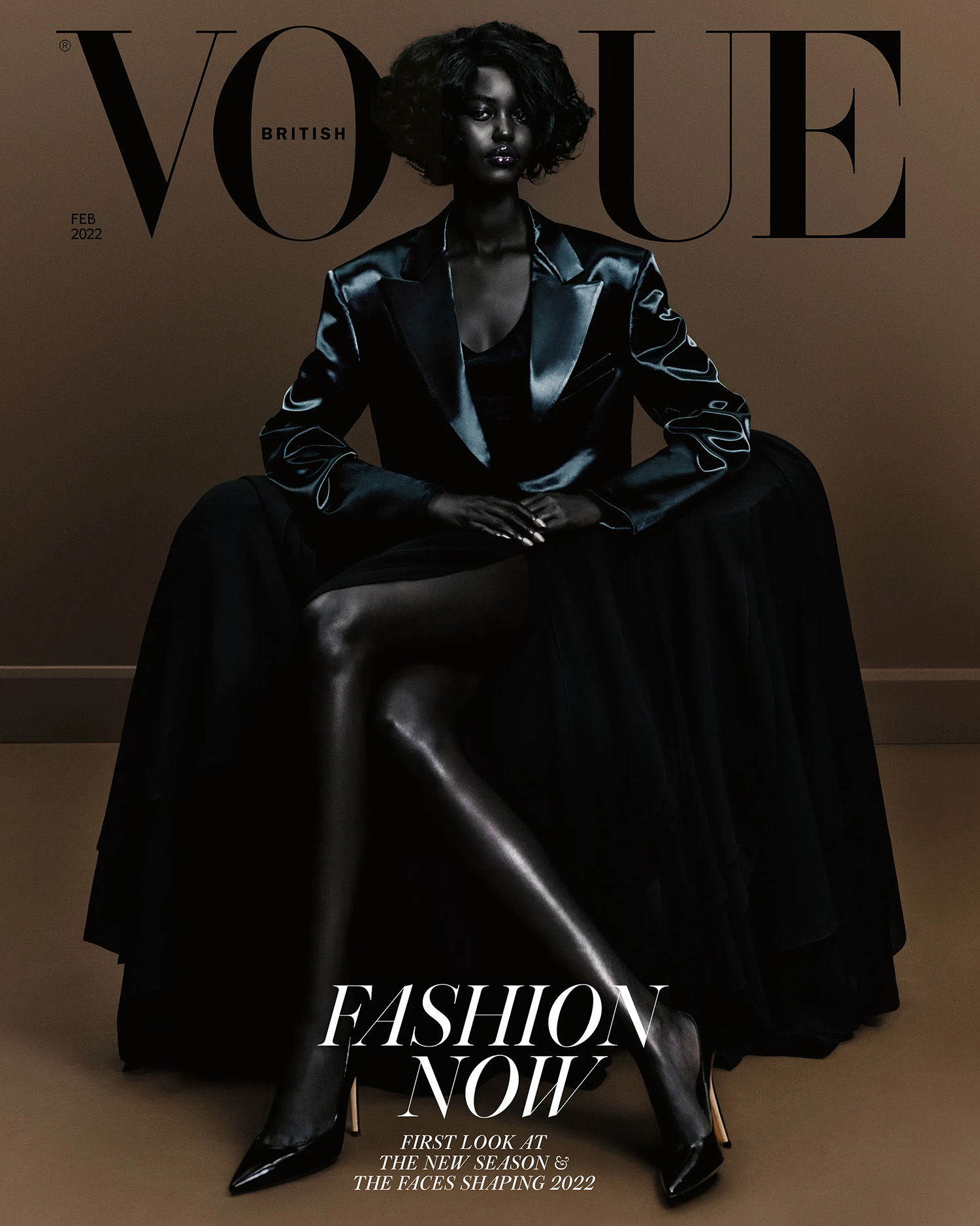 British Vogue February 2022 covers by Rafael Pavarotti