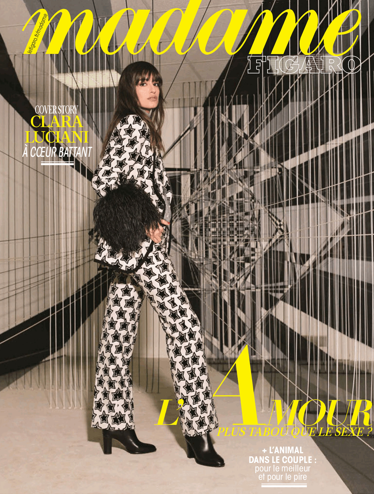 Clara Luciani in Gucci on Madame Figaro February 4th, 2022 by Lelaina Pierce