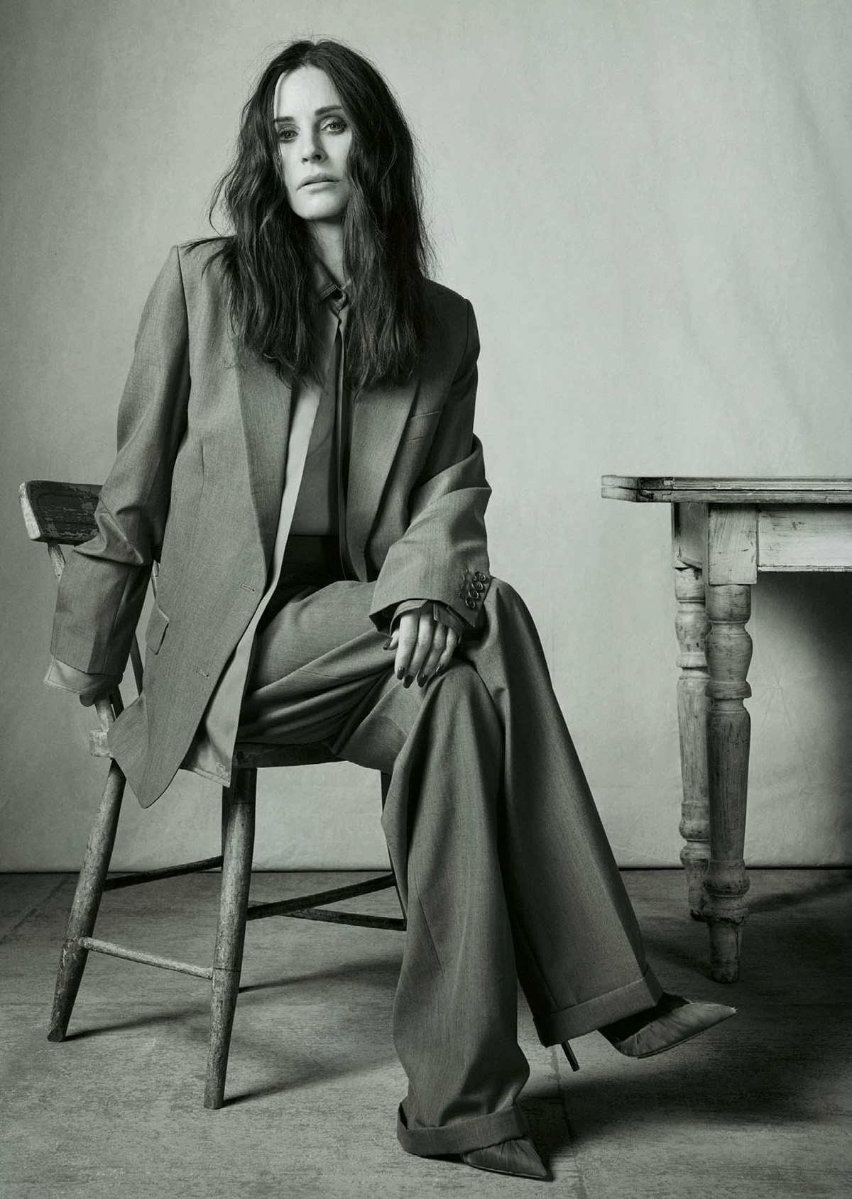 Courteney Cox covers The Sunday Times Style February 20th, 2022 by David Slijper