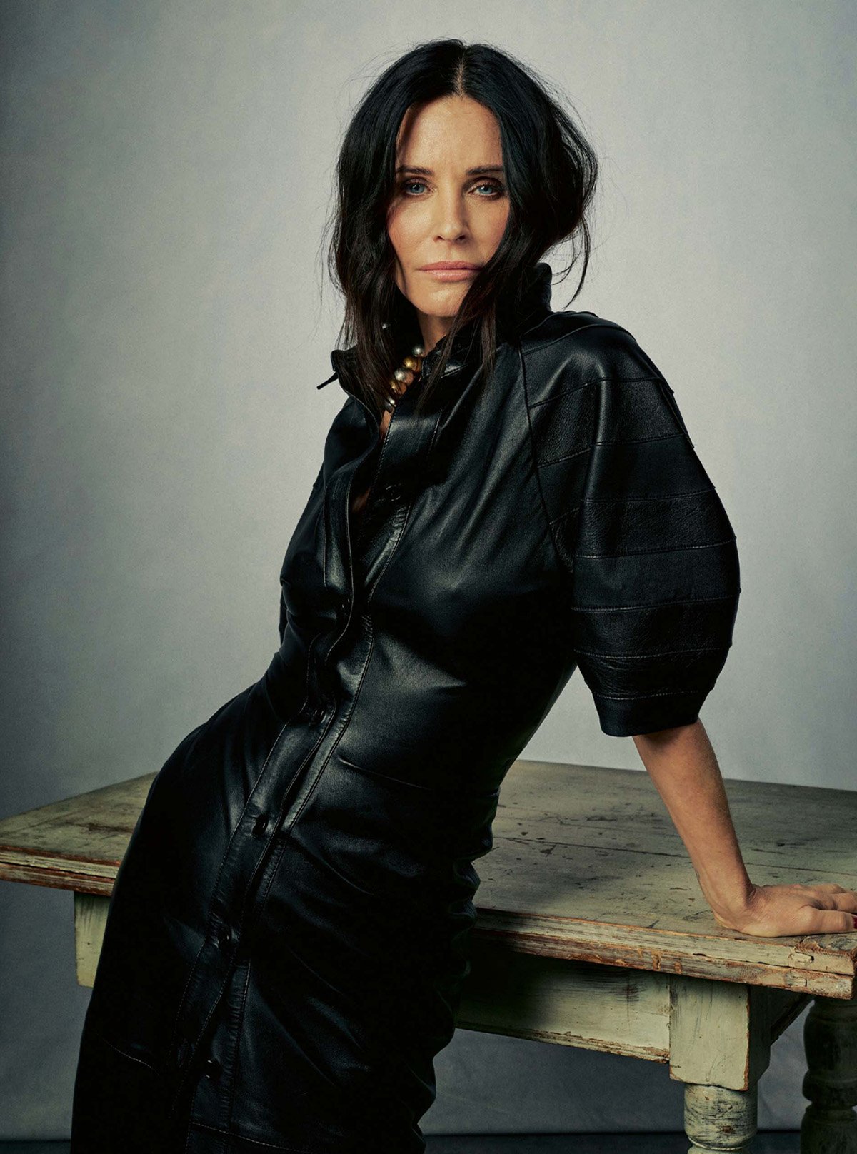 Courteney Cox covers The Sunday Times Style February 20th, 2022 by David Slijper