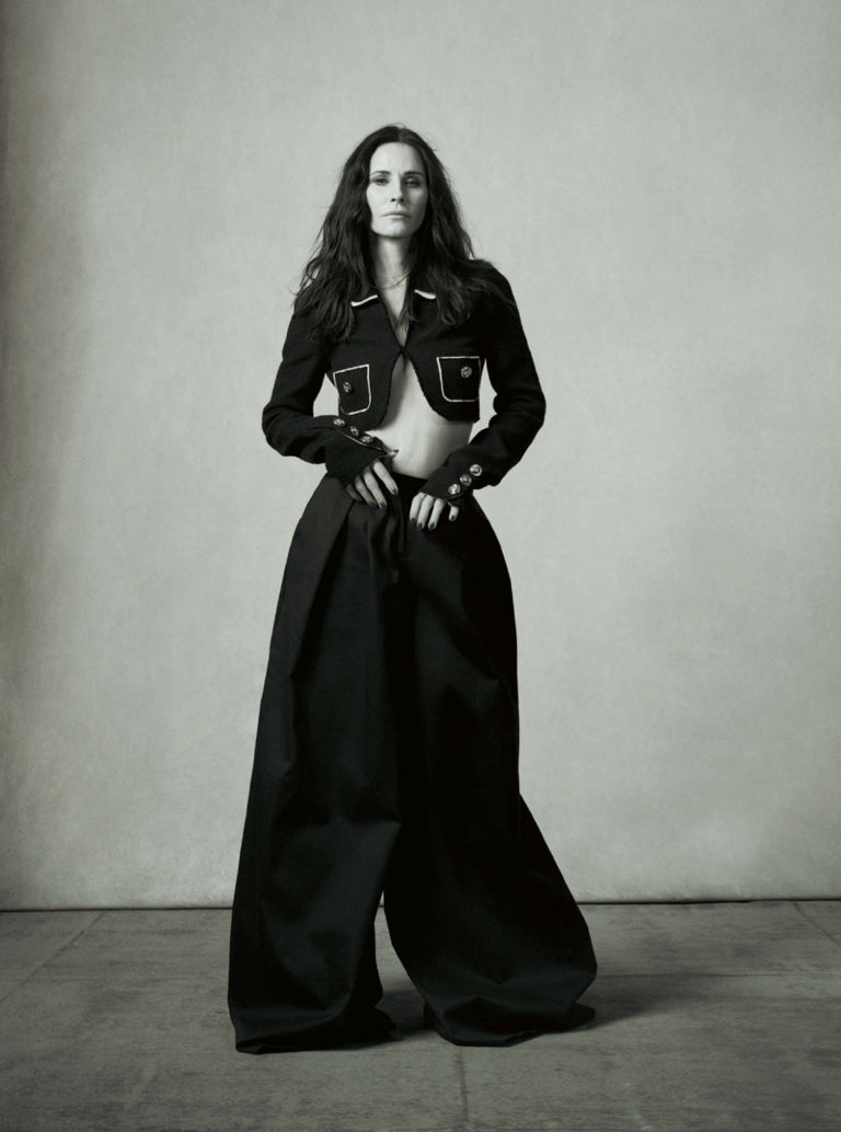 Courteney Cox in Giorgio Armani on The Sunday Times Style February 20th ...