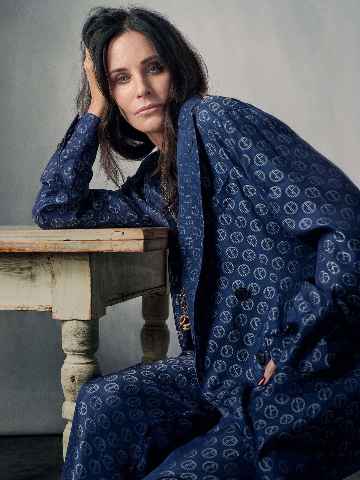 Courteney Cox covers The Sunday Times Style February 20th, 2022 by David Slijper