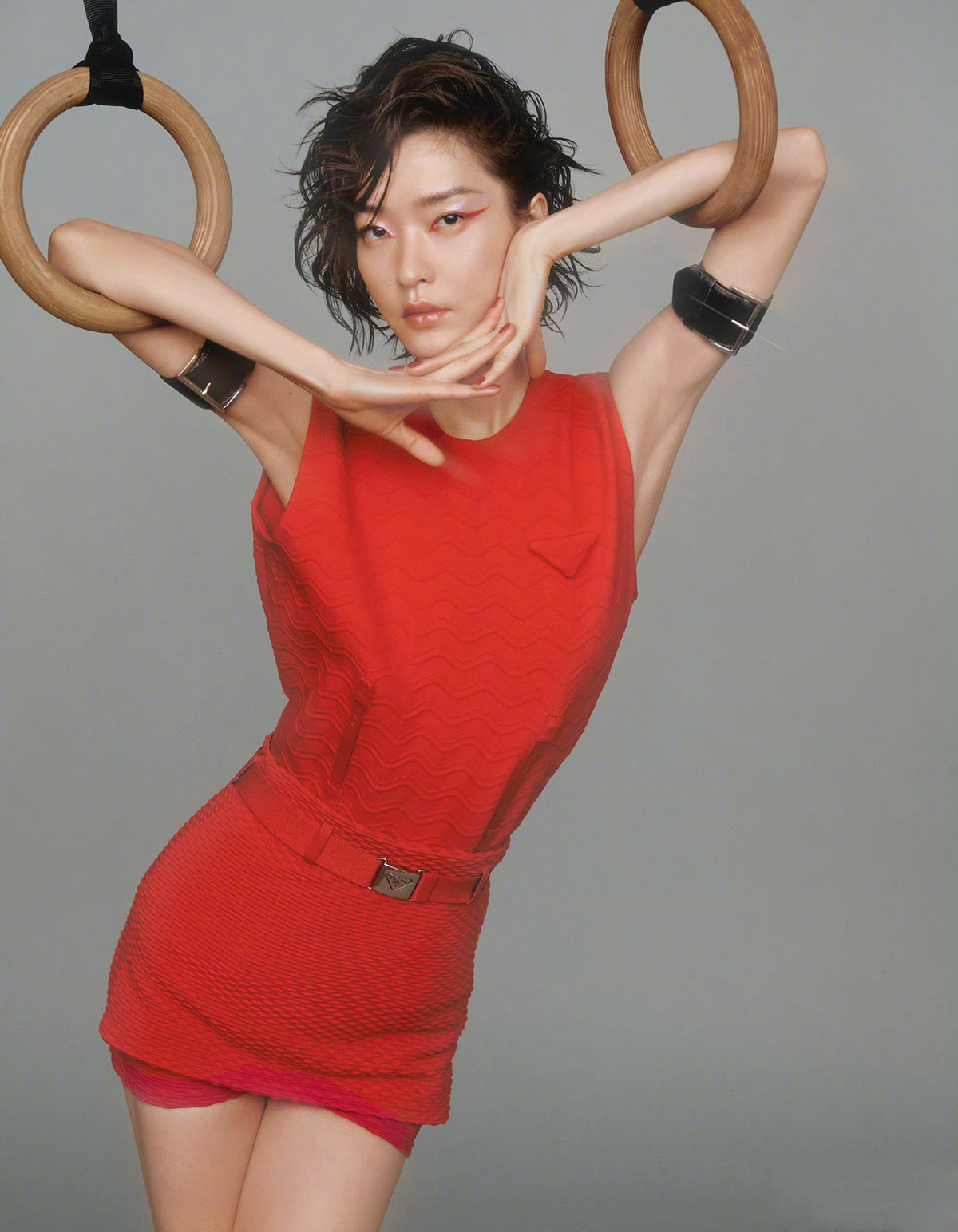 Du Juan covers Vogue China February 2022 by Liu Song