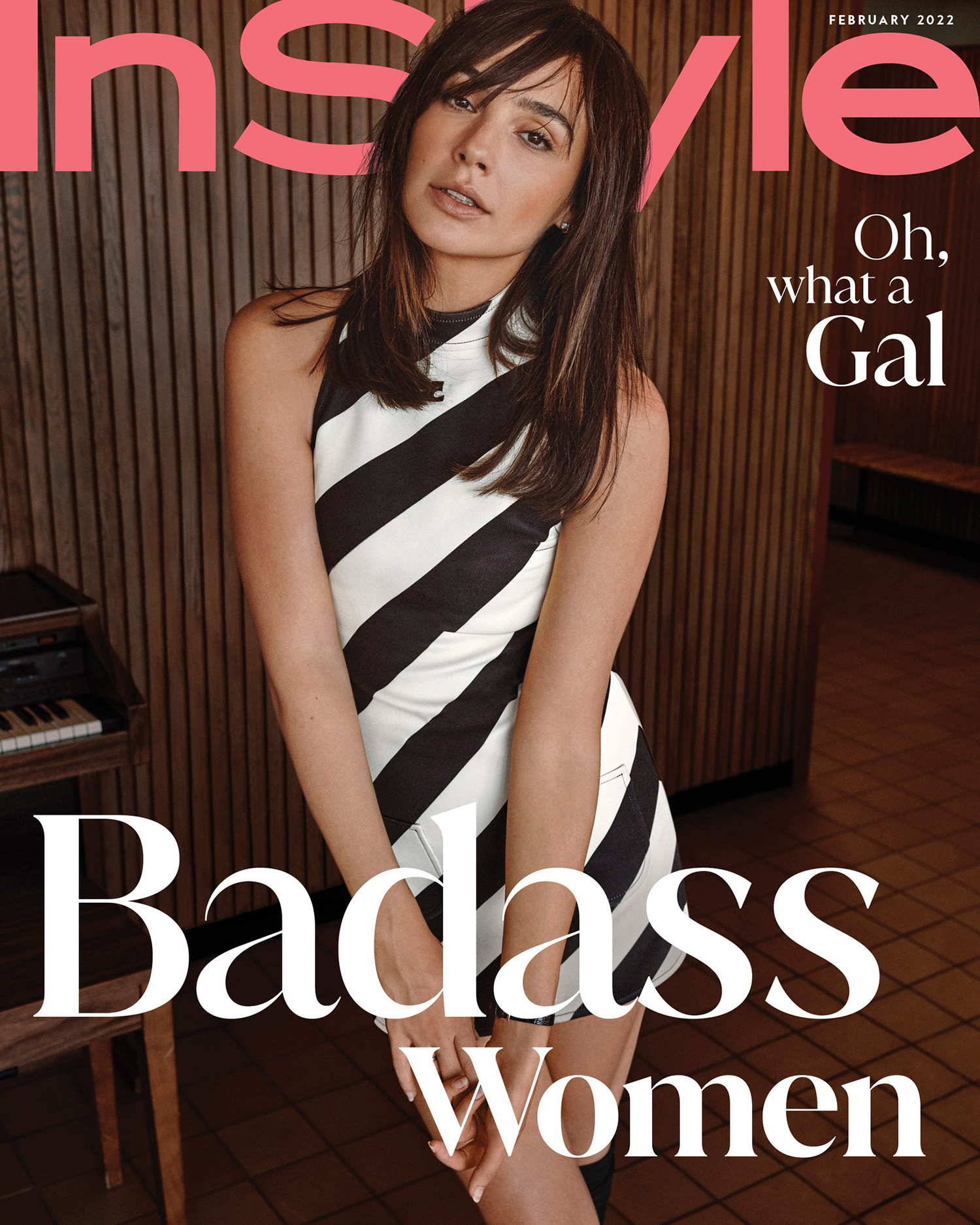Gal Gadot covers InStyle US February 2022 by Giampaolo Sgura