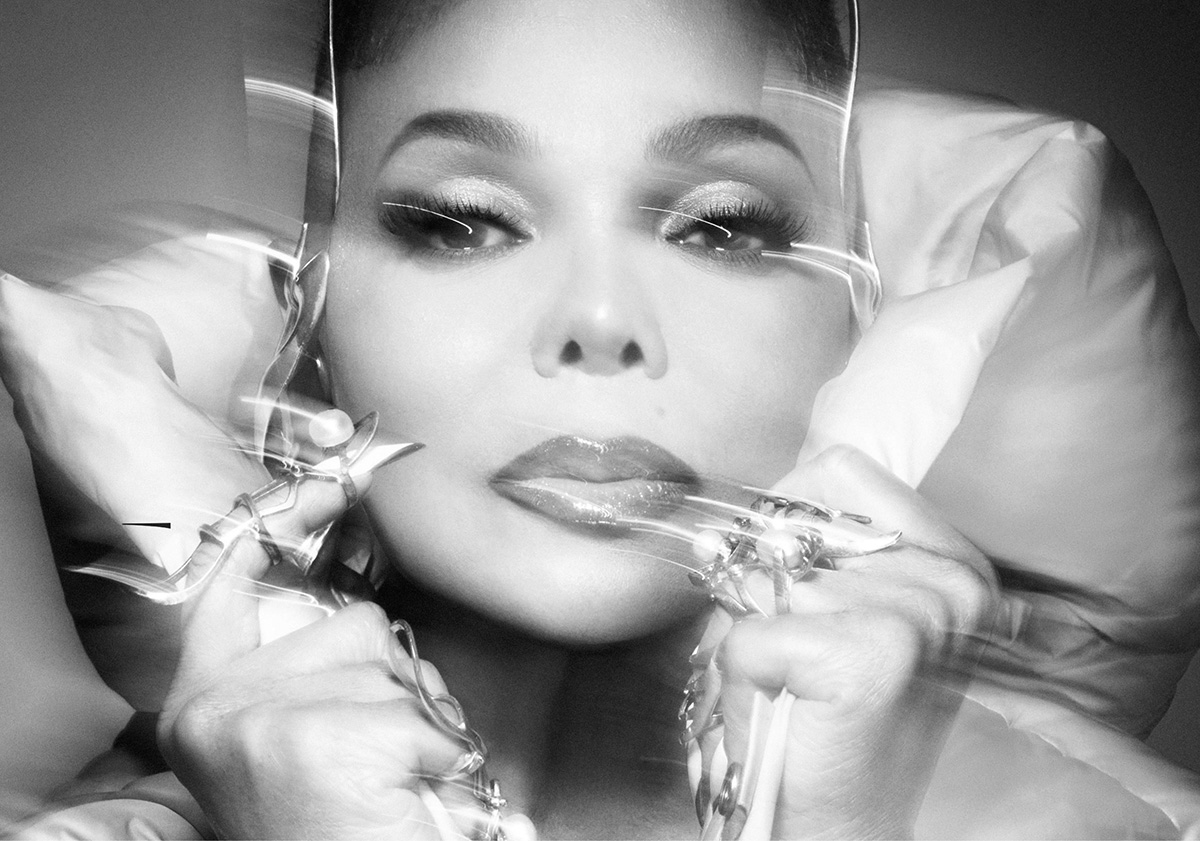 Janet Jackson covers Allure US February 2022 by Tom Munro