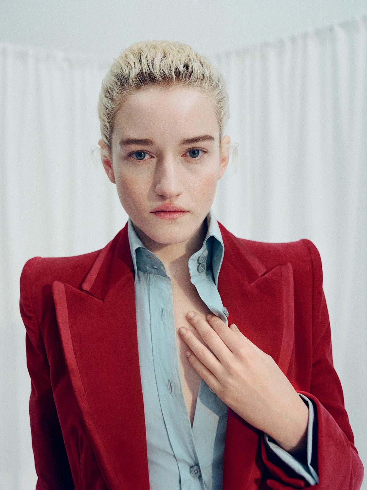 Julia Garner covers The Sunday Times Style February 13th, 2022 by Olivia Malone